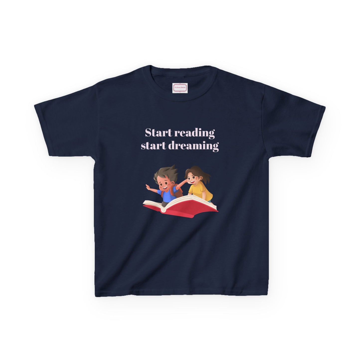AU - Kids Heavy Cotton™ Tee - Start Reading Start Dreaming