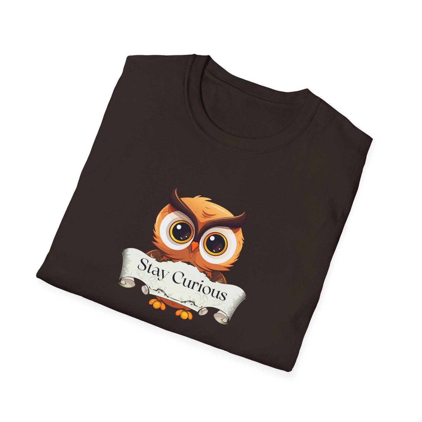 Inspirational Unisex Softstyle T-Shirt - Stay Curious