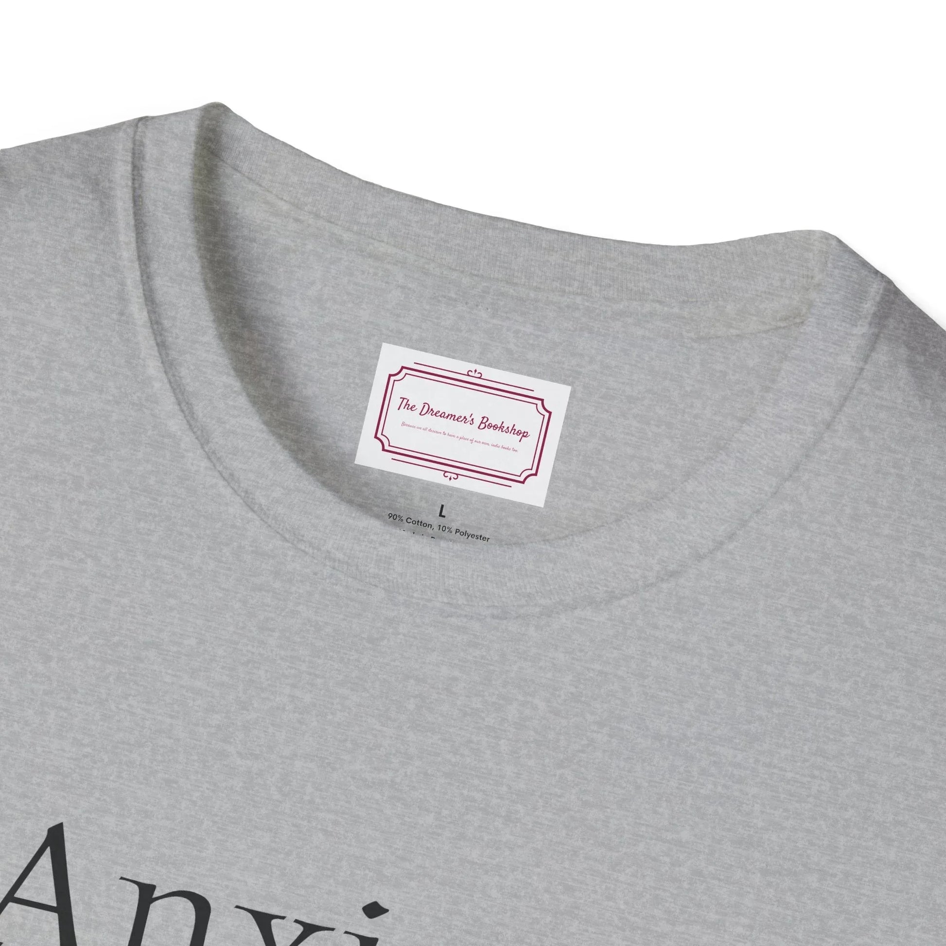 Anxiety Warrior Unisex Softstyle T-Shirt - Embrace Your Battles - The Dreamer's Bookshop.