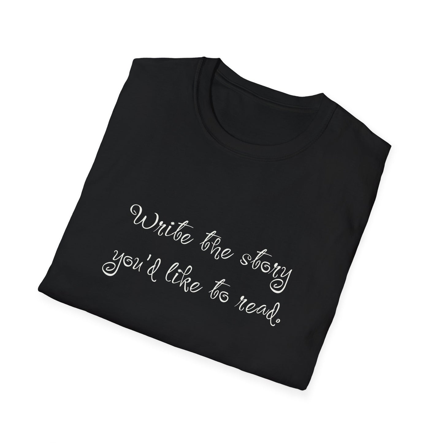 Inspirational Unisex Softstyle T-Shirt - Write the Story