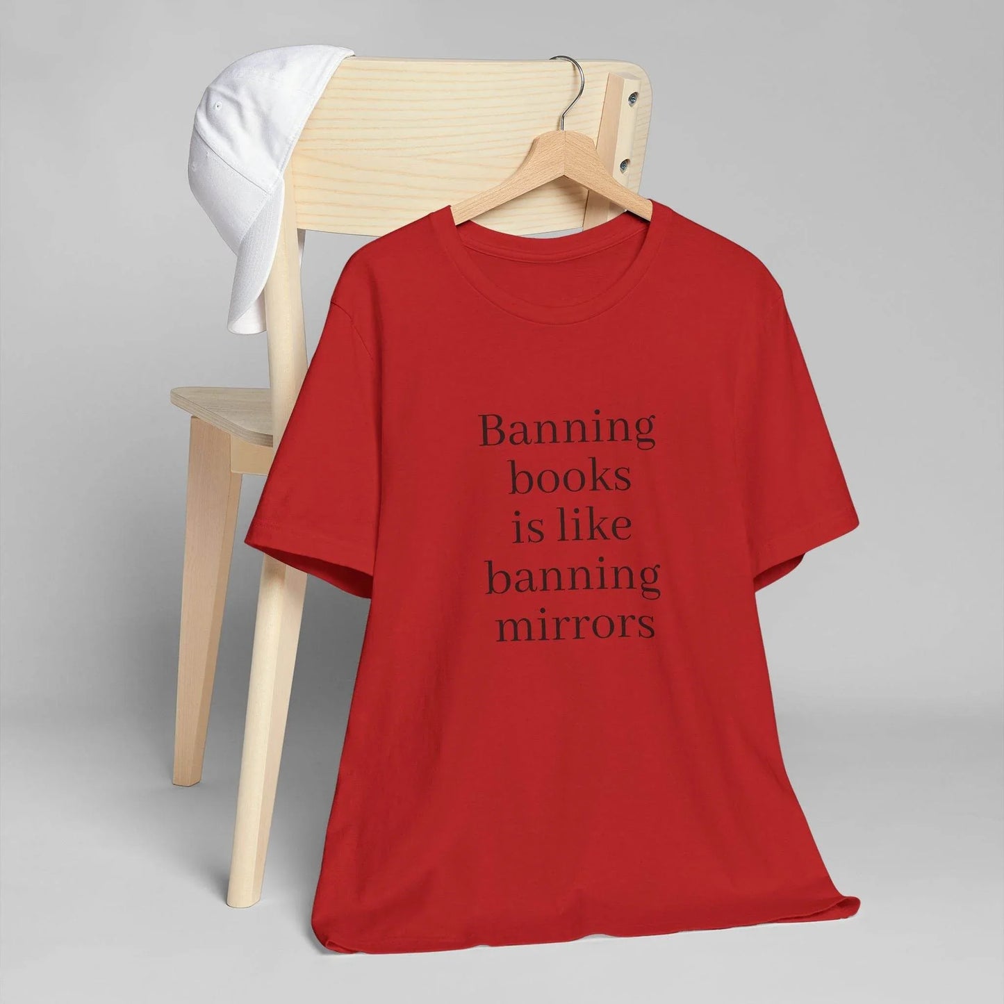 Unisex Jersey T-Shirt - Banning Books Vibe - The Dreamer's Bookshop.