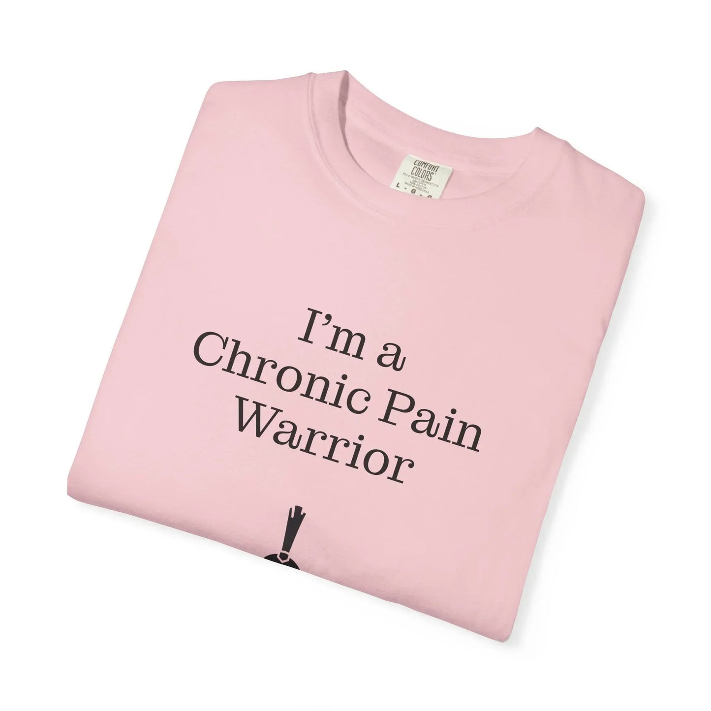 Chronic Pain Warrior Unisex T-Shirt - Empowering Tee for Healthcare Awareness - The Dreamer's Bookshop.