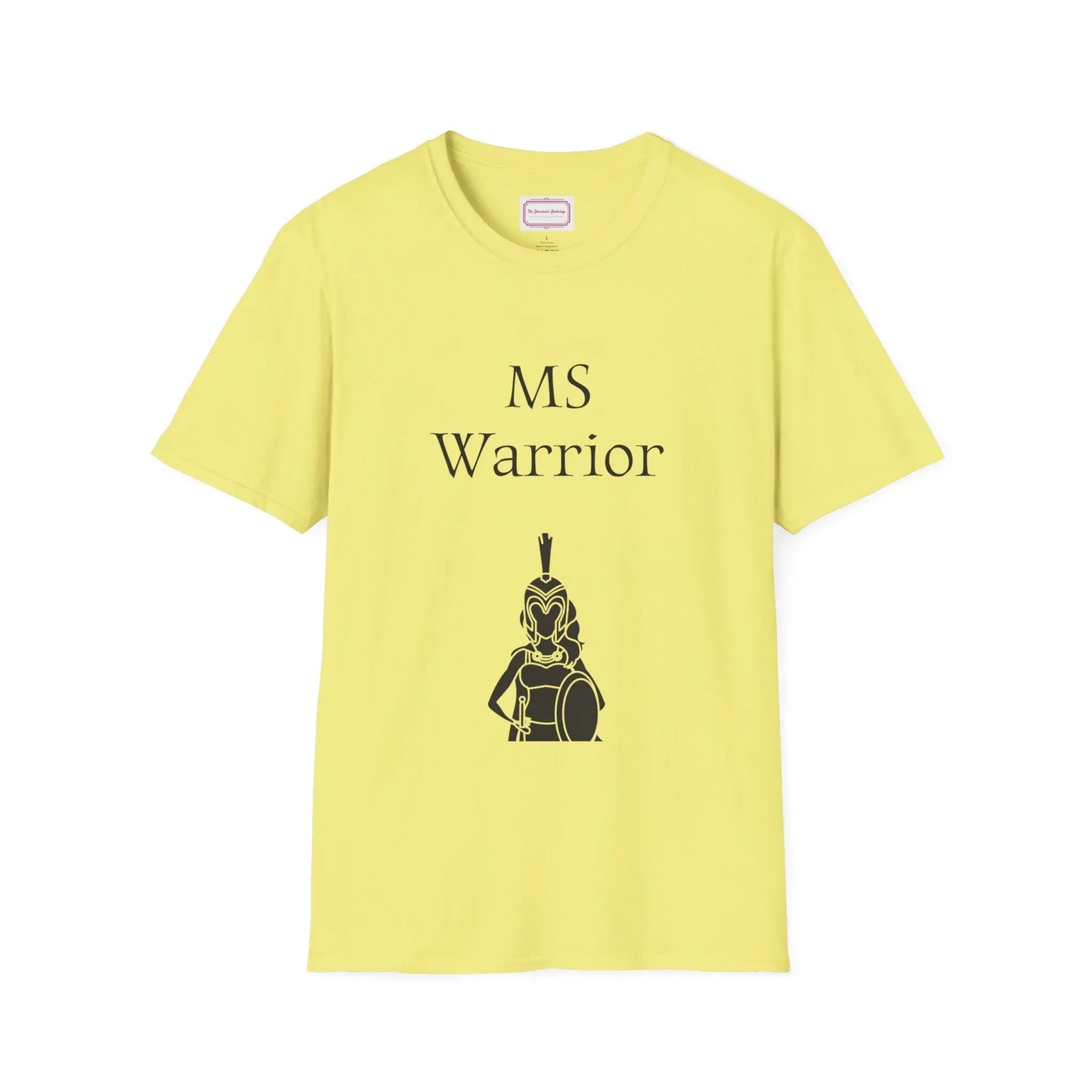 M.S. Warrior Unisex Softstyle T-Shirt - Embrace Your Battles - The Dreamer's Bookshop.