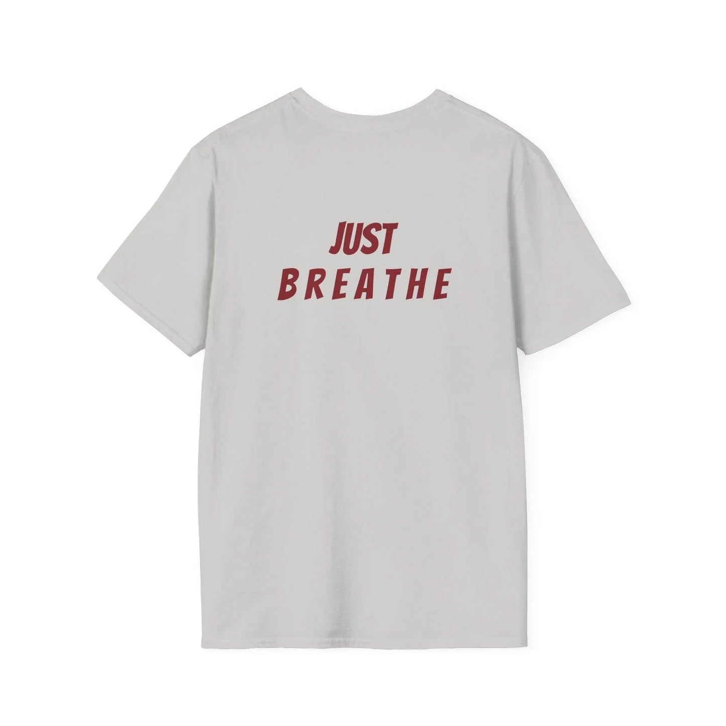 Unisex Softstyle T-Shirt - 'Just Breathe' - The Dreamer's Bookshop.