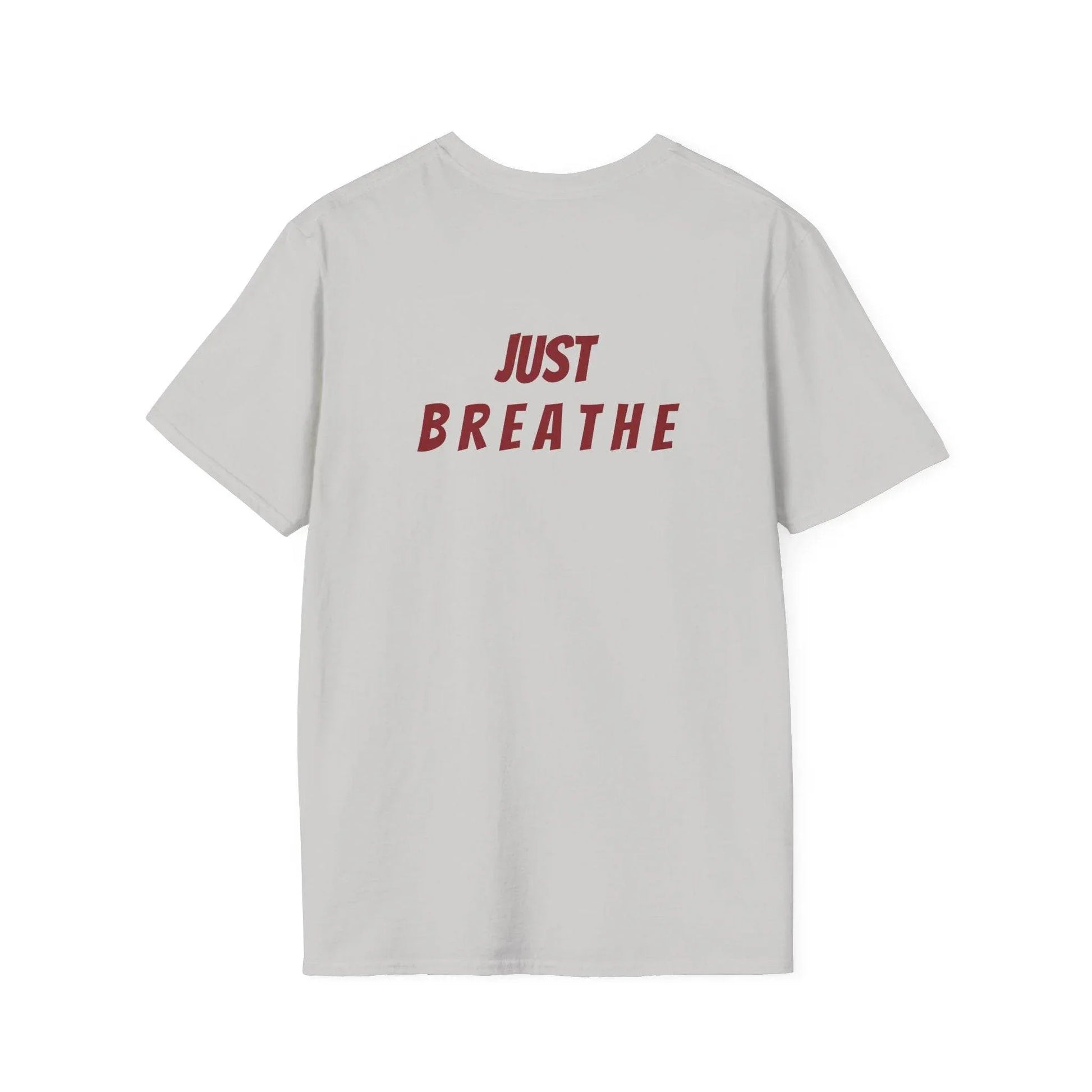 Unisex Softstyle T-Shirt - 'Just Breathe' - The Dreamer's Bookshop.