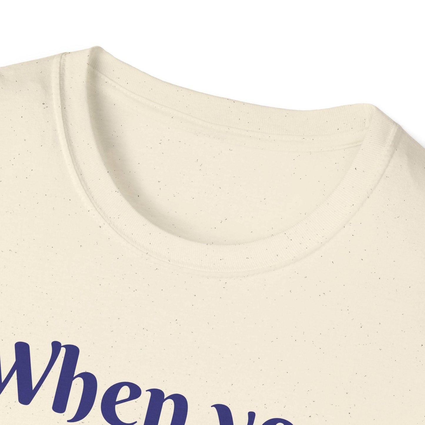 Unisex Softstyle T-Shirt - 'Just Breathe' - The Dreamer's Bookshop.