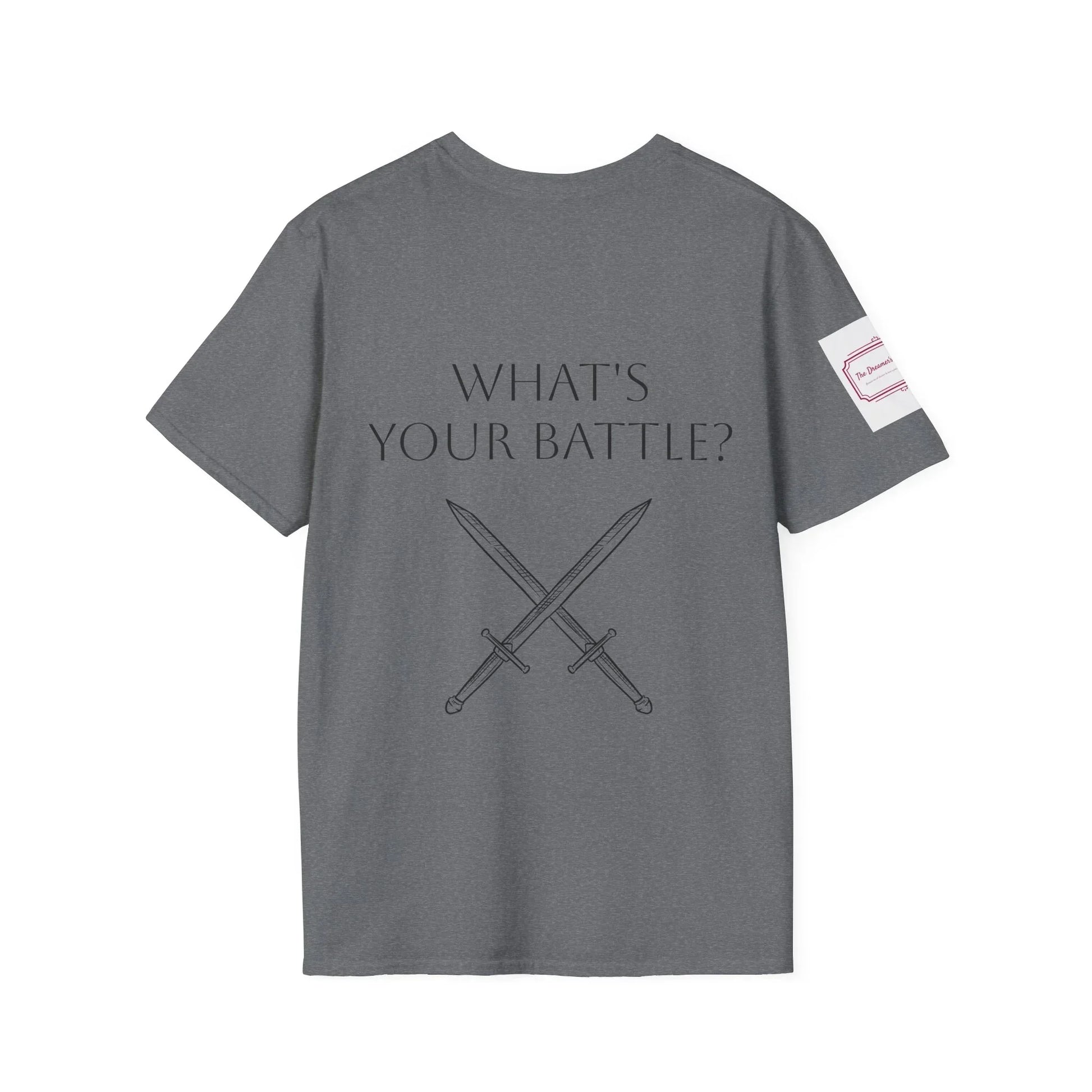 Cancer Warrior Unisex Softstyle T-Shirt - Empowering Battle for Women's Health - The Dreamer's Bookshop.