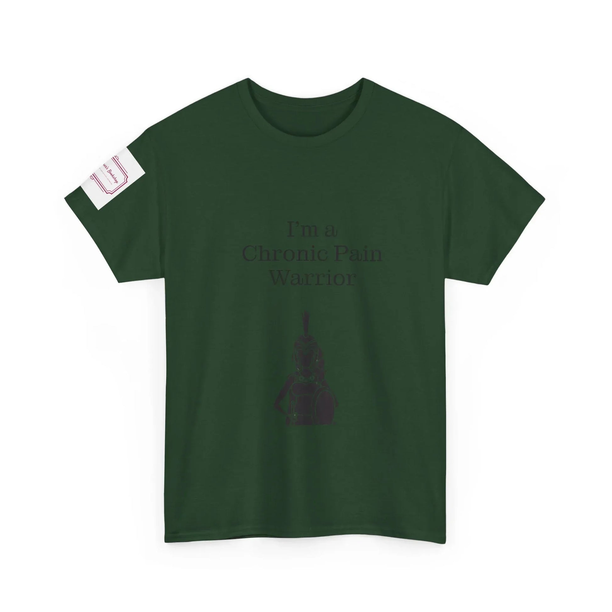 Chronic Pain Warrior Unisex Heavy Cotton Tee - Empowering Apparel for Health Awareness - The Dreamer's Bookshop.