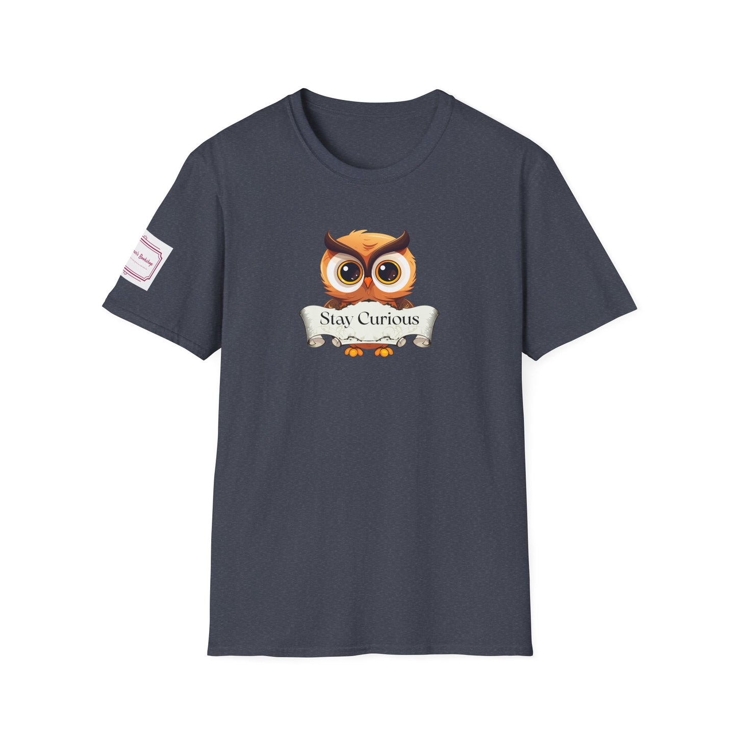 Unisex T-Shirt - "Stay Curious" for Book Lovers
