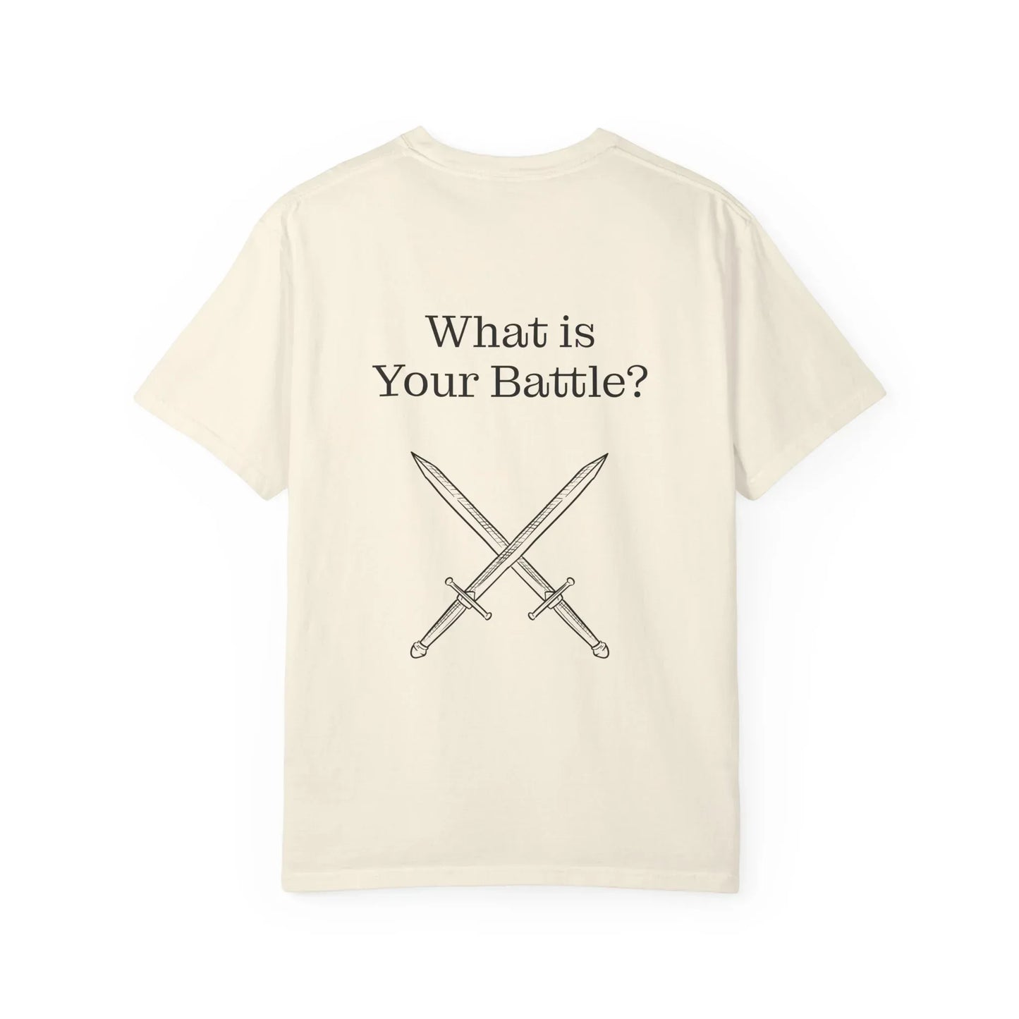 Chronic Pain Warrior Unisex Garment-Dyed T-Shirt - Empowering Supportive Apparel - The Dreamer's Bookshop.