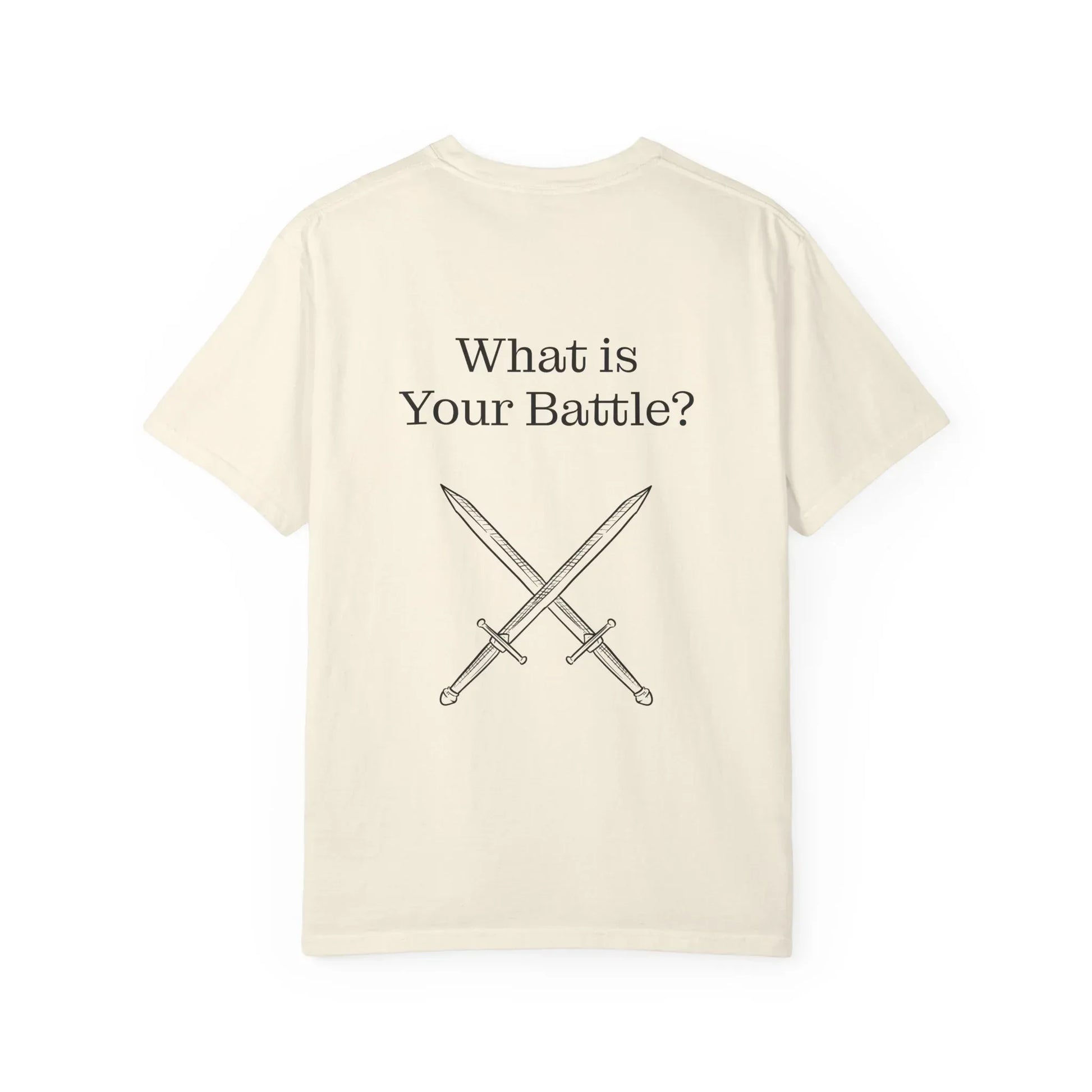Chronic Pain Warrior Unisex Garment-Dyed T-Shirt - Empowering Supportive Apparel - The Dreamer's Bookshop.