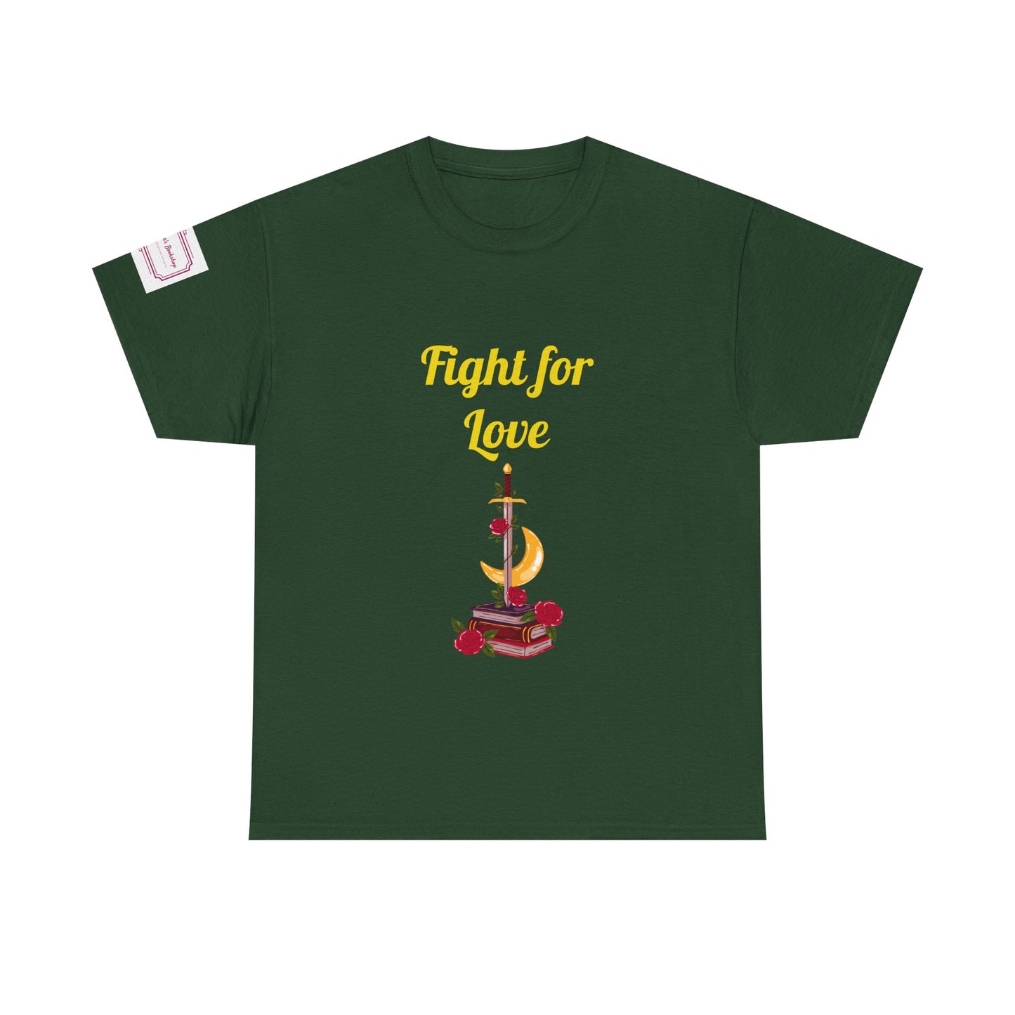 UK - Fight for Love -  Unisex Heavy Cotton Tee - Romance Books