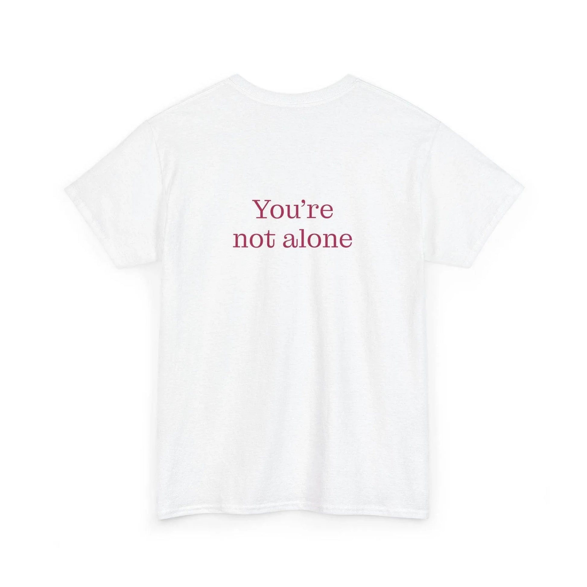 Cancer Survivor Unisex Heavy Cotton Tee - Empowering Apparel for Health Awareness - The Dreamer's Bookshop.