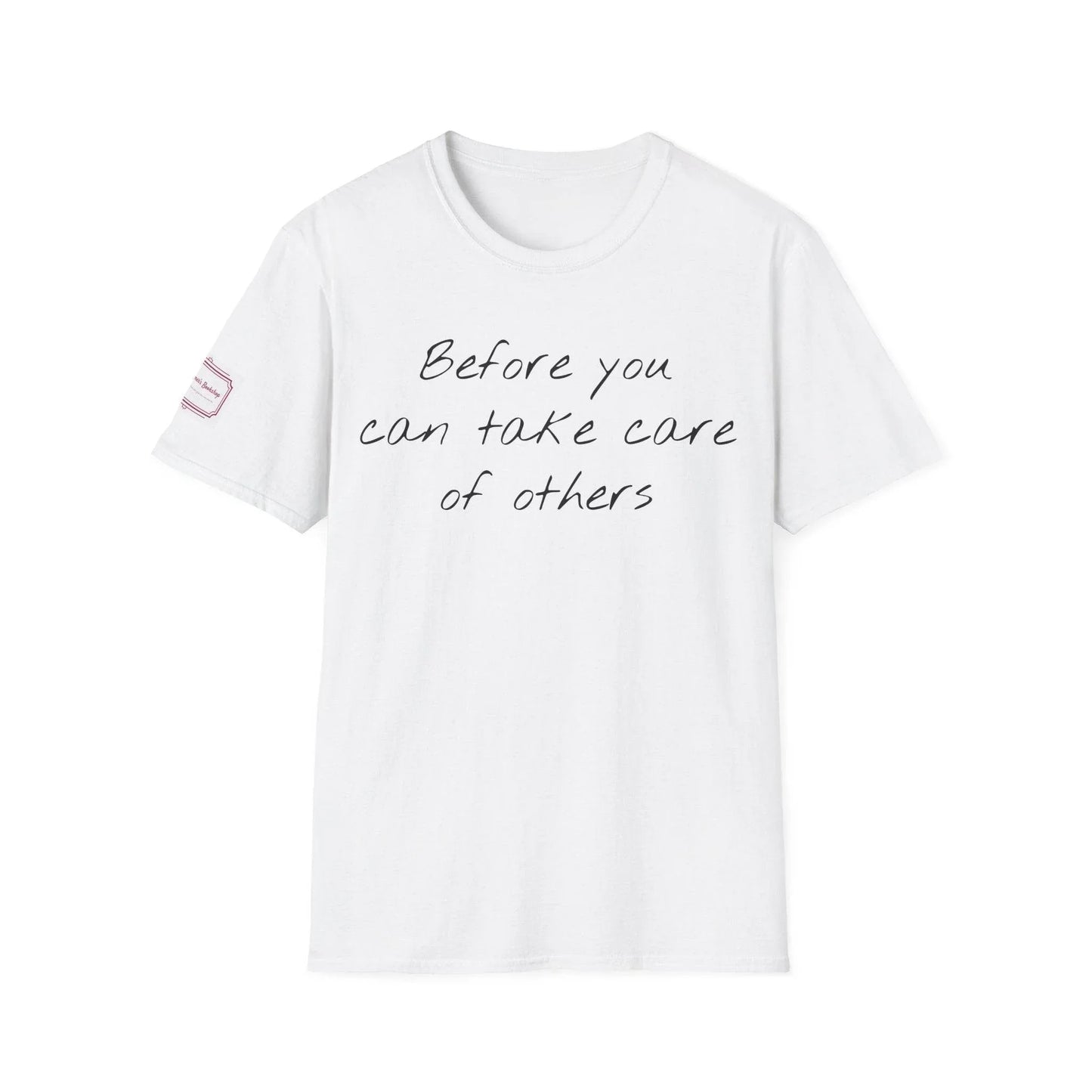 Unisex Softstyle T-Shirt - Take Care Design for Book Lovers - The Dreamer's Bookshop.
