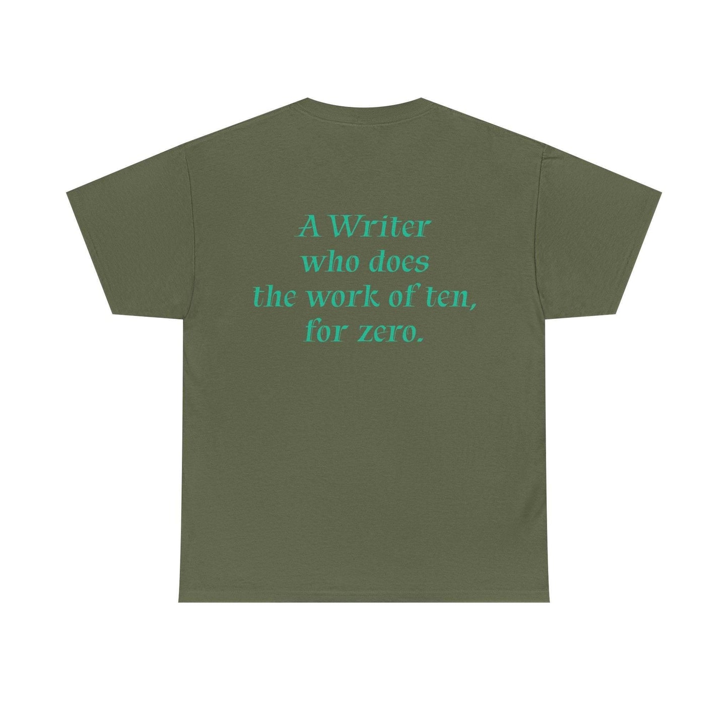 Indie Author - Unisex Heavy Cotton Tee - Creative Apparel - The Dreamer's Bookshop.