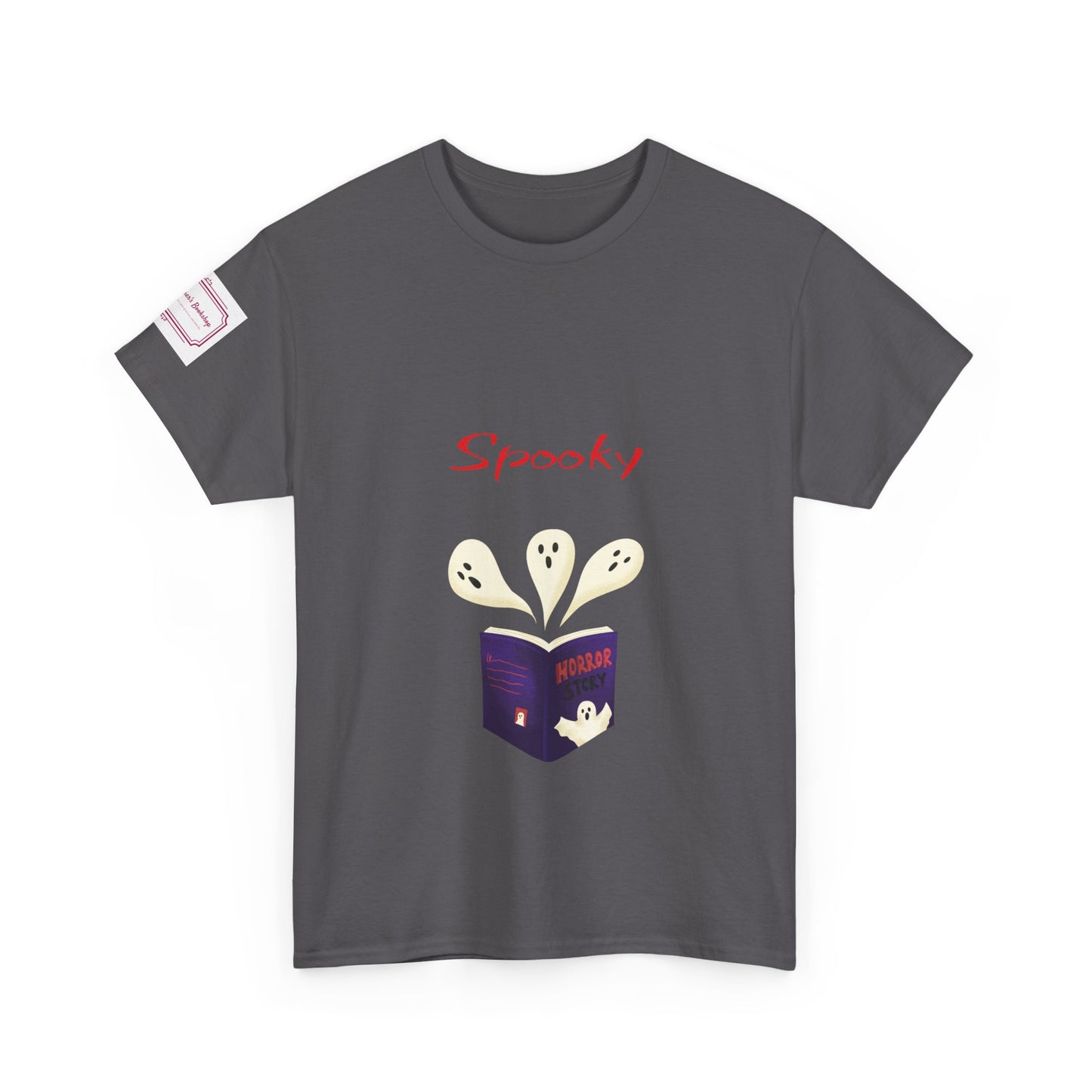 UK - Fiction -  Unisex Heavy Cotton Tee - Spooky Books