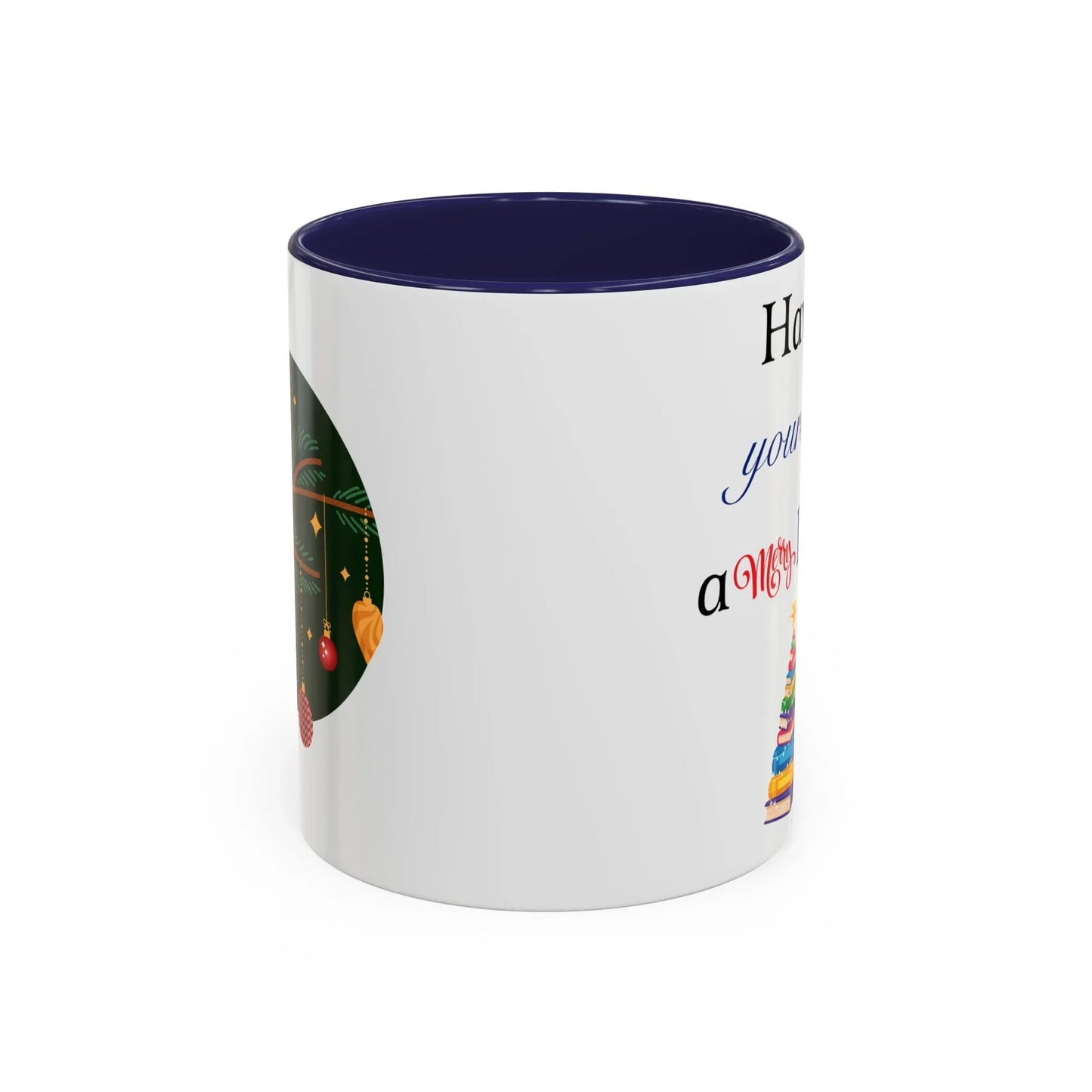A Merry Little Bookmas - Coffee Mug - Gift for Book Lovers - The Dreamer's Bookshop.
