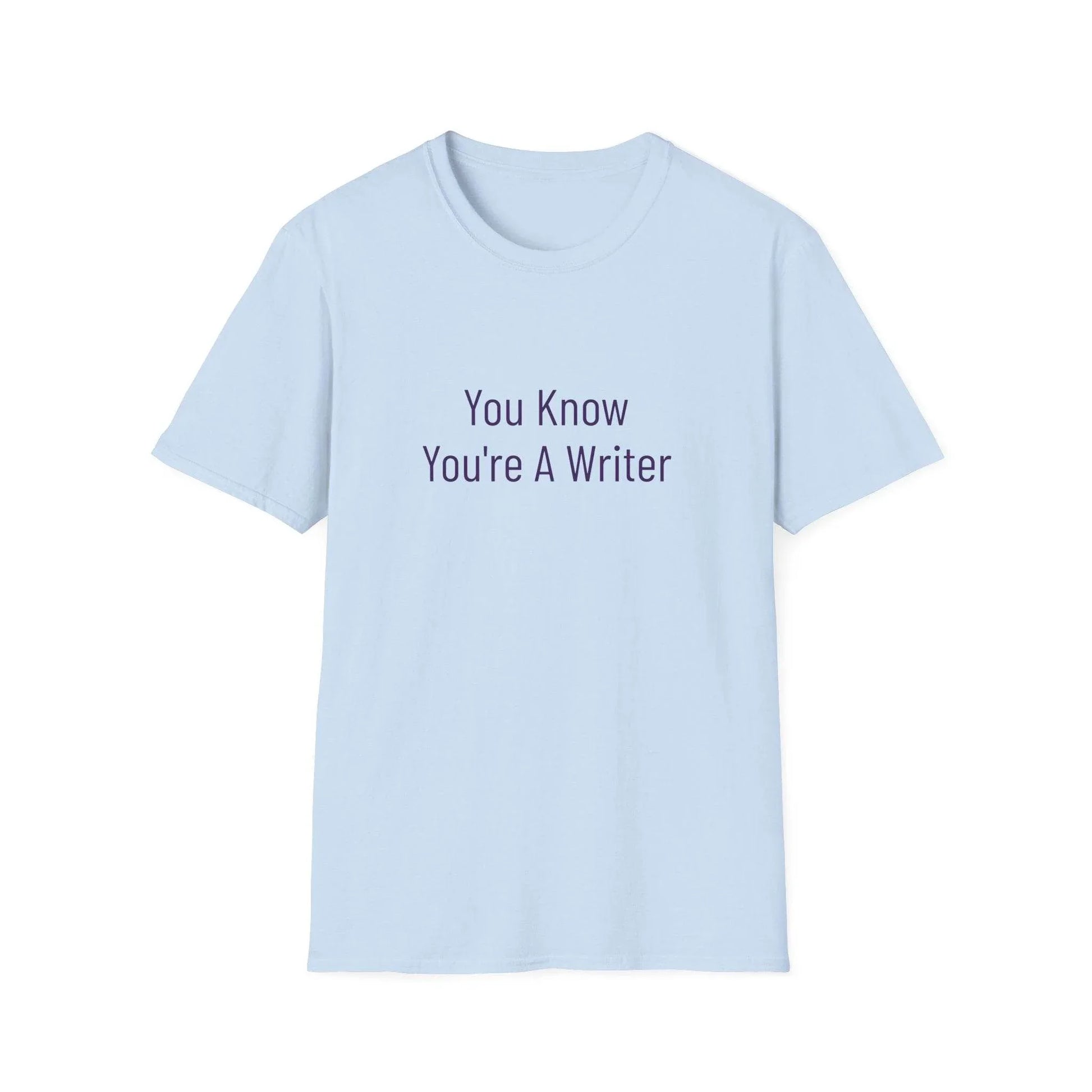 Unisex Softstyle T-Shirt - 'You Know' Philosophical - The Dreamer's Bookshop.