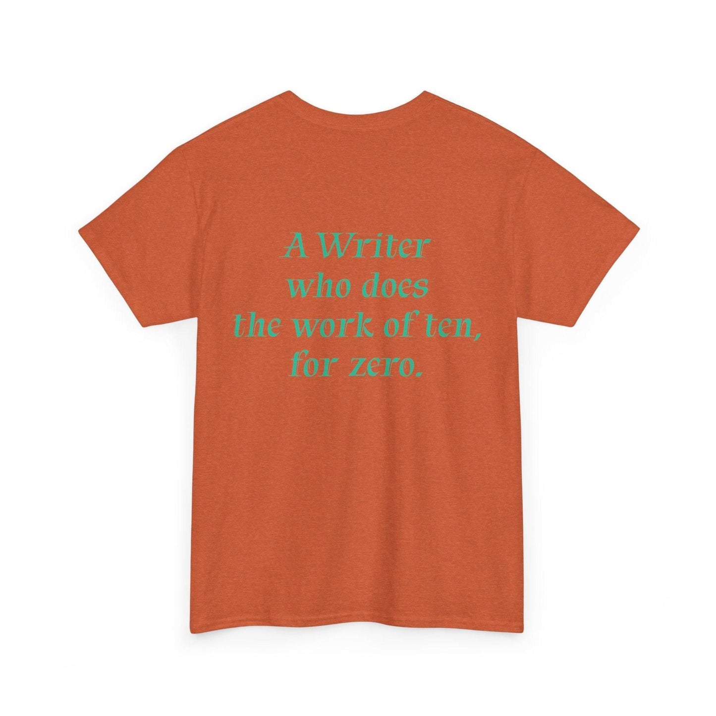 Indie Author - Unisex Heavy Cotton Tee - Creative Apparel - The Dreamer's Bookshop.