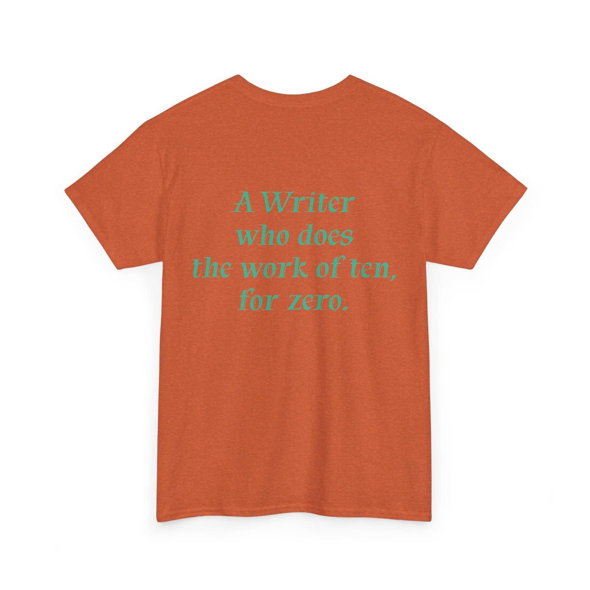 Indie Author - Unisex Heavy Cotton Tee - Creative Apparel - The Dreamer's Bookshop.