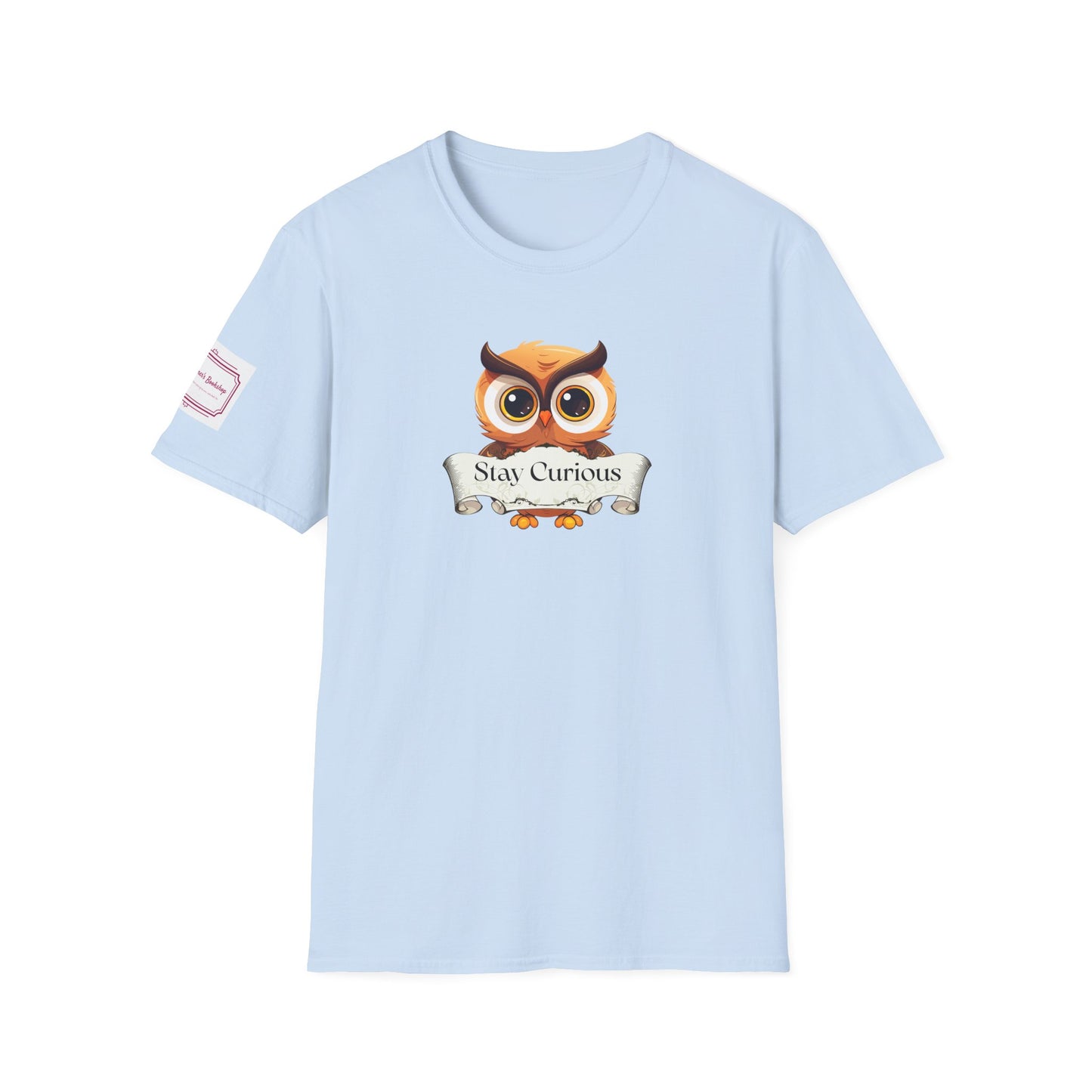 Unisex T-Shirt - "Stay Curious" for Book Lovers