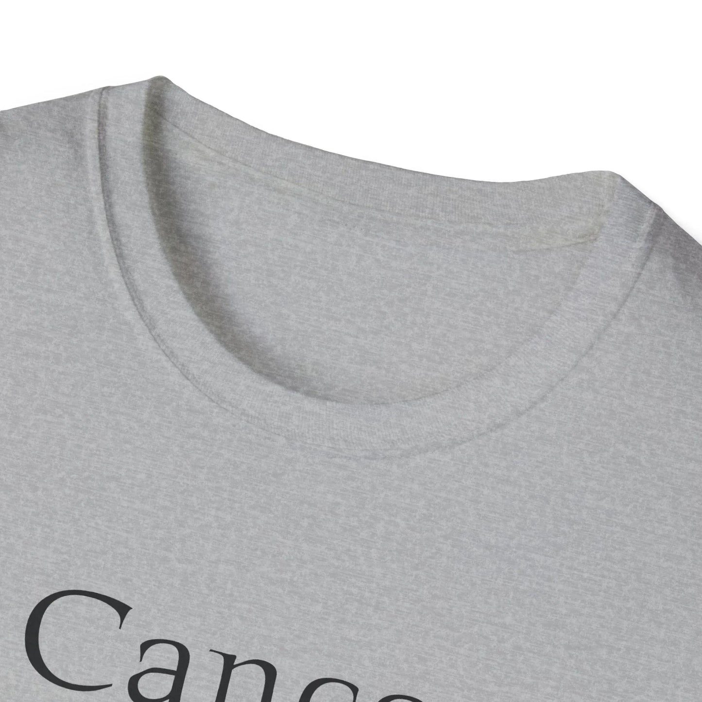 Cancer Warrior Unisex Softstyle T-Shirt - Empowering Battle for Women's Health - The Dreamer's Bookshop.