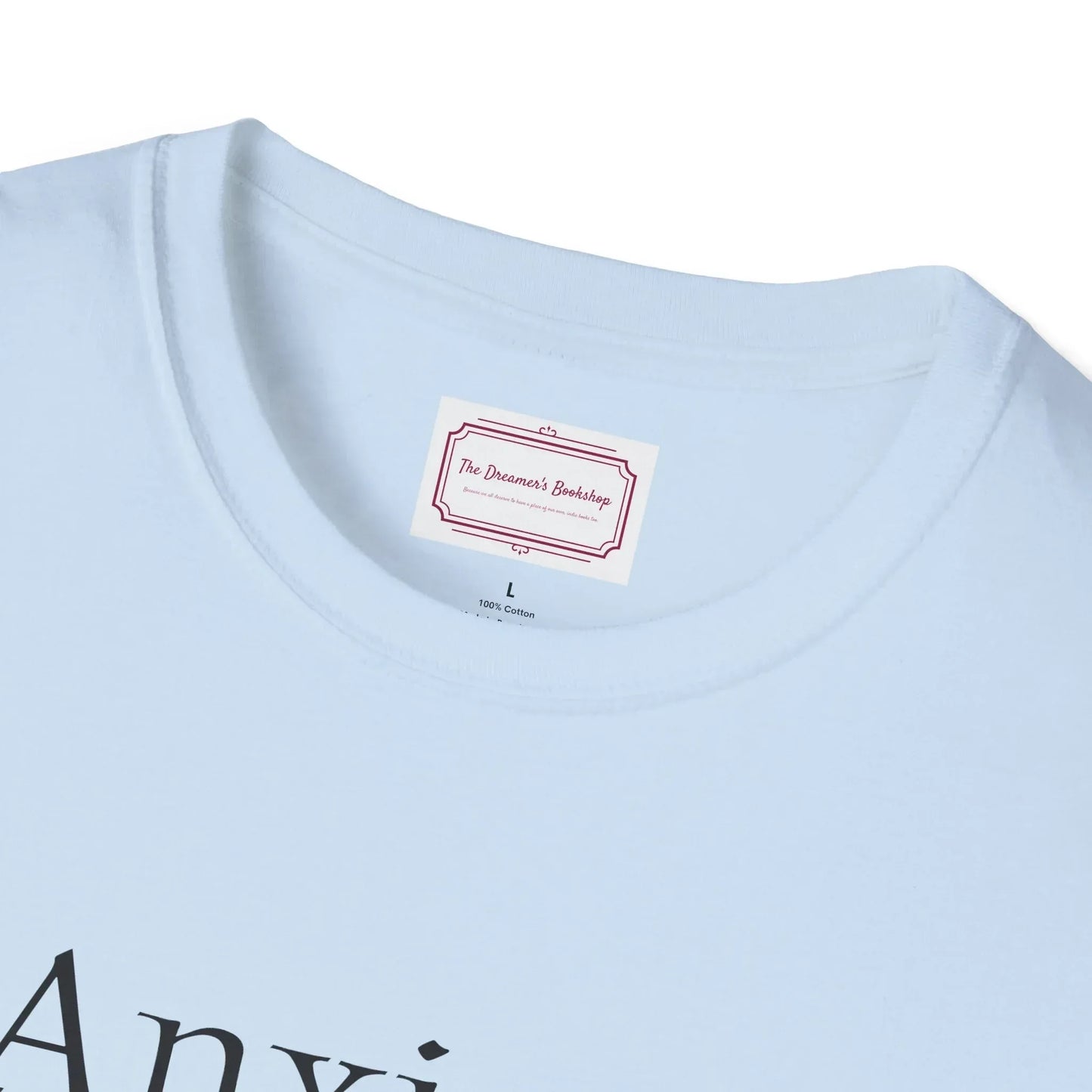 Anxiety Warrior Unisex Softstyle T-Shirt - Embrace Your Battles - The Dreamer's Bookshop.