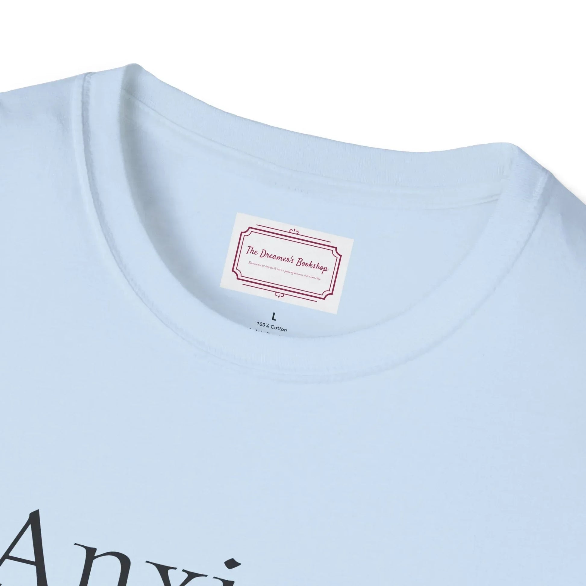 Anxiety Warrior Unisex Softstyle T-Shirt - Embrace Your Battles - The Dreamer's Bookshop.