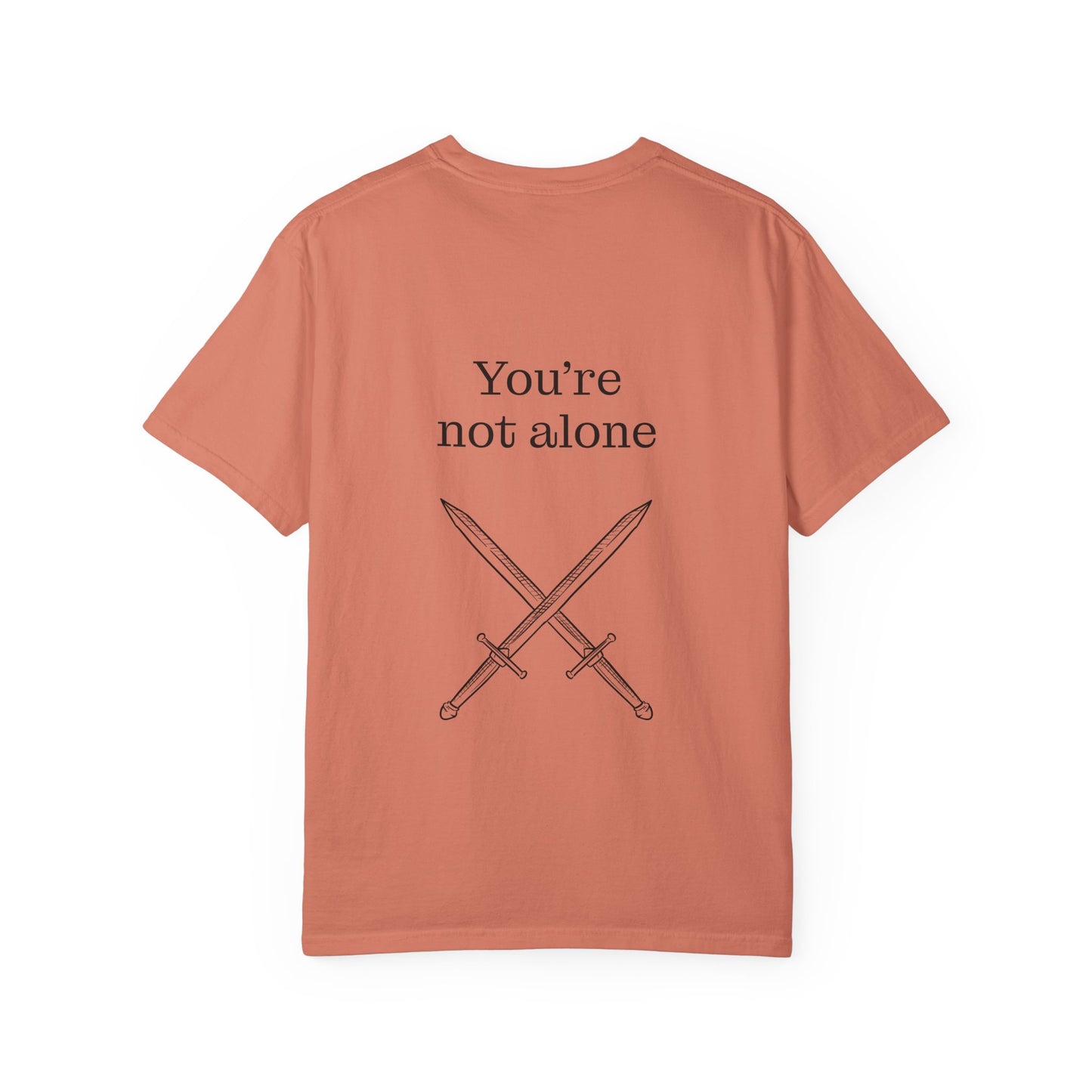 AU - Cancer Survivor Unisex Garment-Dyed T-Shirt - Empowering Supportive Apparel