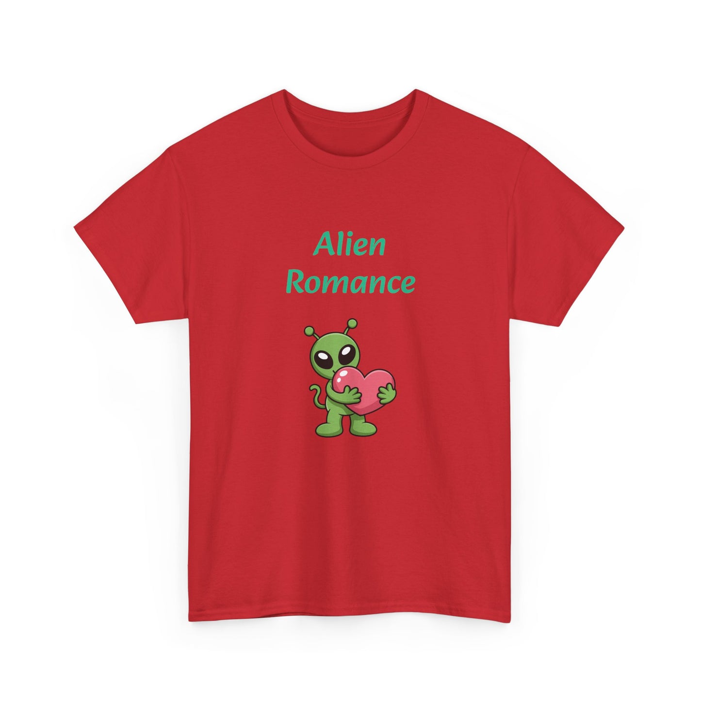 Sci-Fi -  Graphic Tee - Unisex Heavy Cotton T-Shirt Alien Romance Books