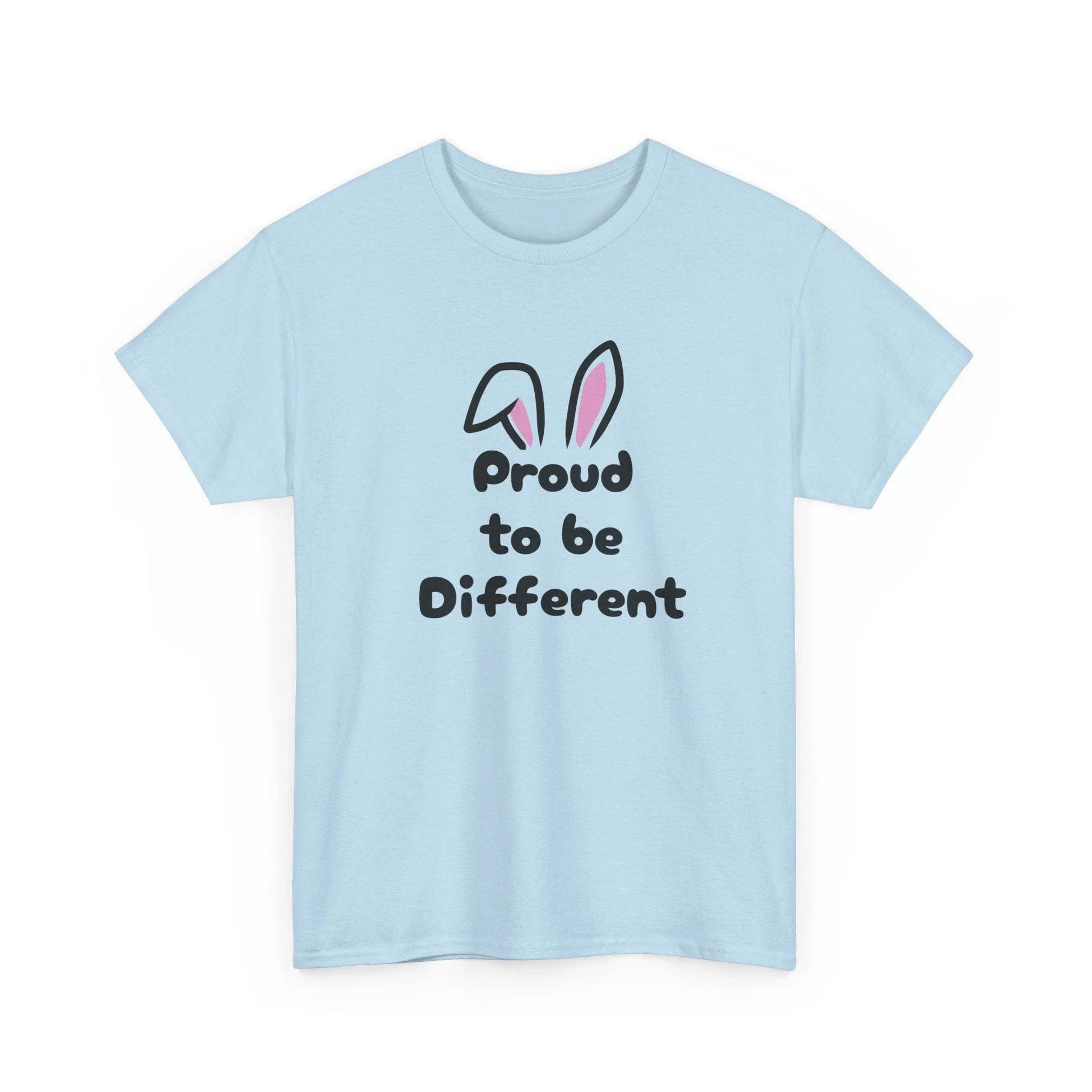 Proud to be Different Unisex Heavy Cotton Tee - Celebrate Individuality & Self-Expression - The Dreamer's Bookshop.