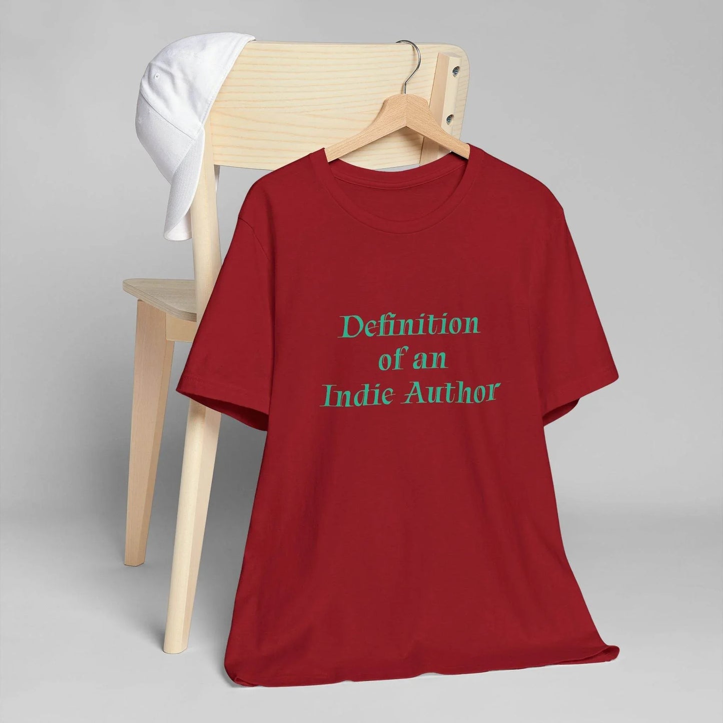 Unisex Jersey T-Shirt - 'Indie Author' Inspirational - The Dreamer's Bookshop.