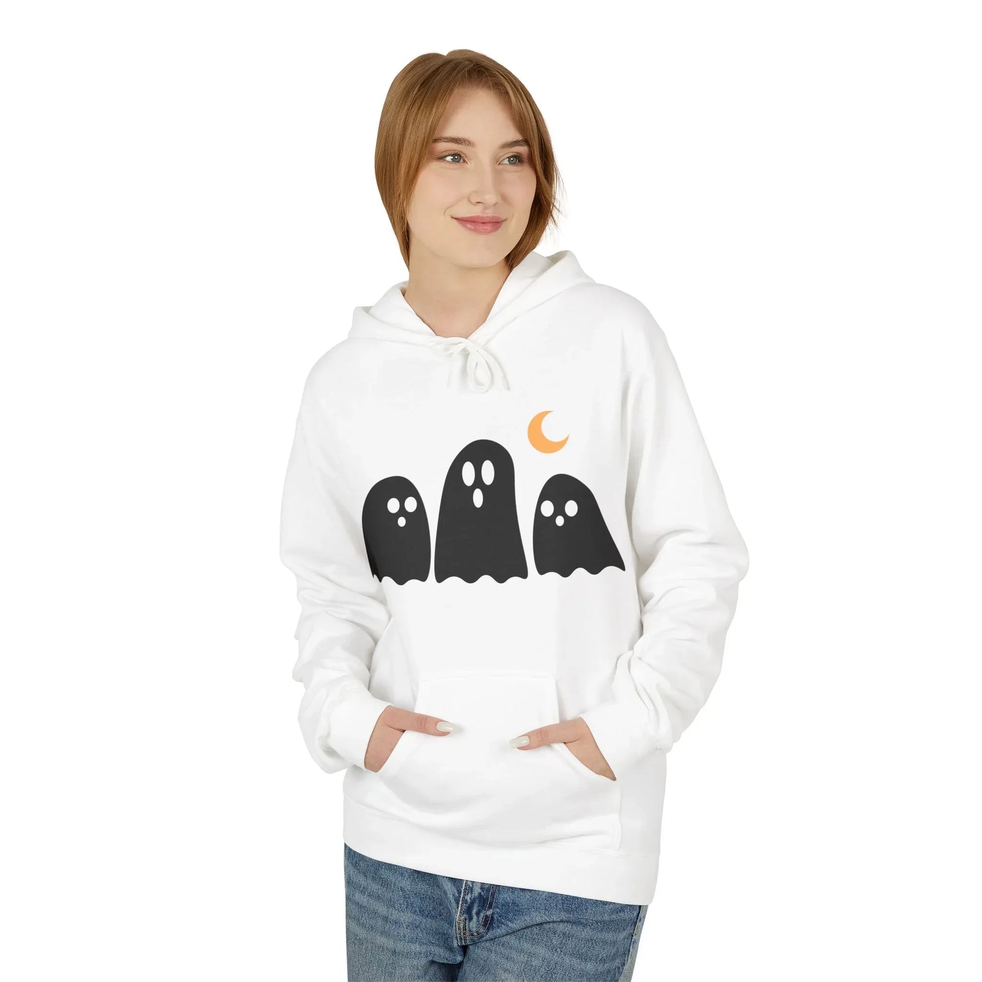 Spooky Hooded Sweatshirt - Halloween - Perfect for Spooky Lovers - The Dreamer's Bookshop.