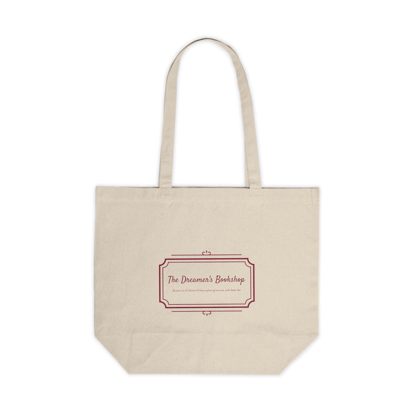 Canvas Shopping Tote for Book Lovers - Stay Curious - The Dreamer's Bookshop Designs