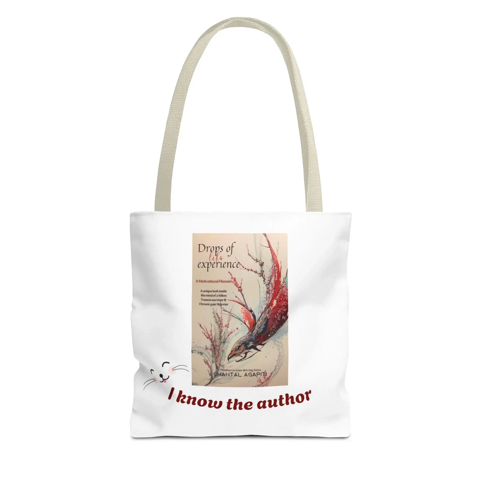 I Know the Author Tote Bag - Cozy Book lovers Design - The Dreamer's Bookshop.