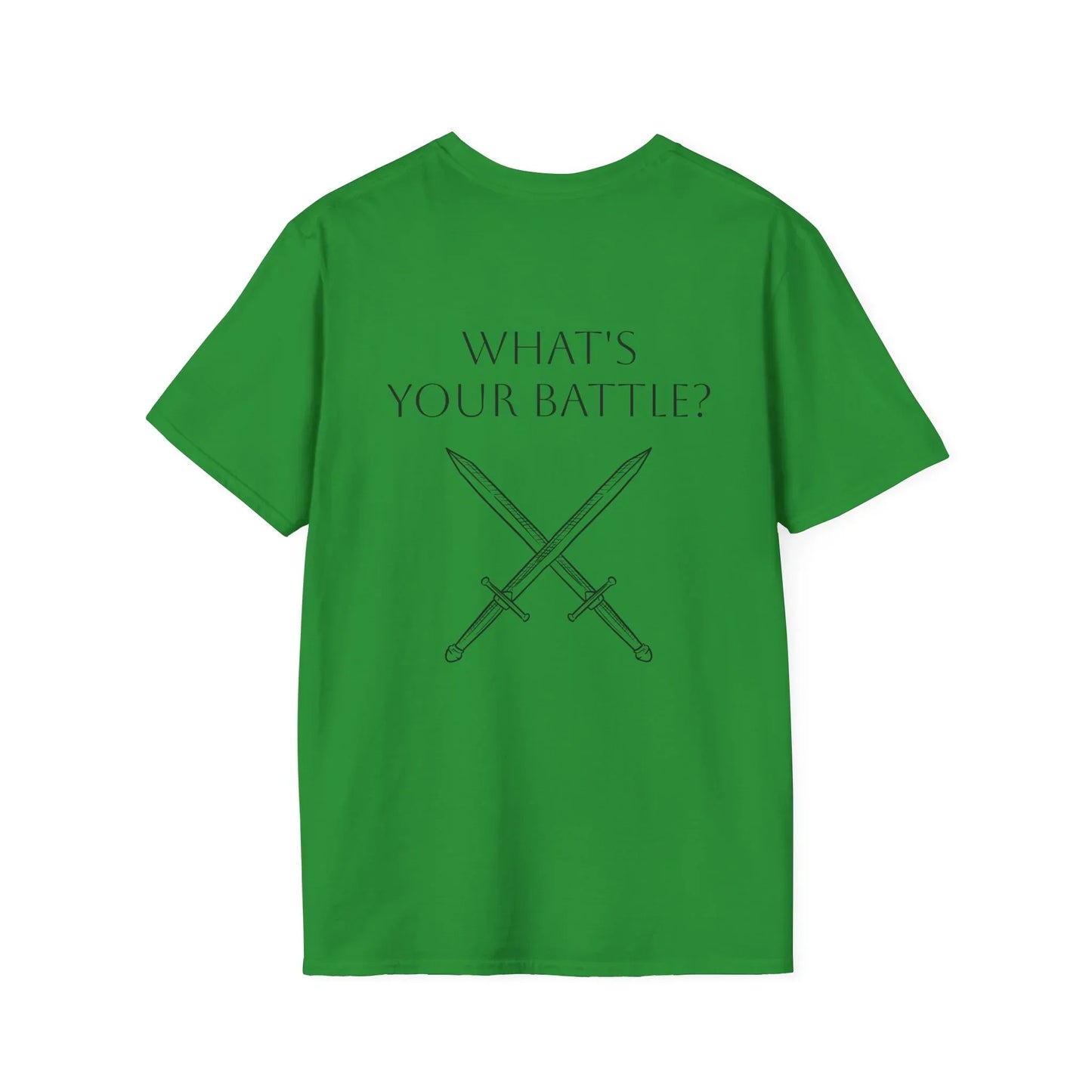 Cancer Warrior Unisex Softstyle T-Shirt - What's Your Battle? - The Dreamer's Bookshop.