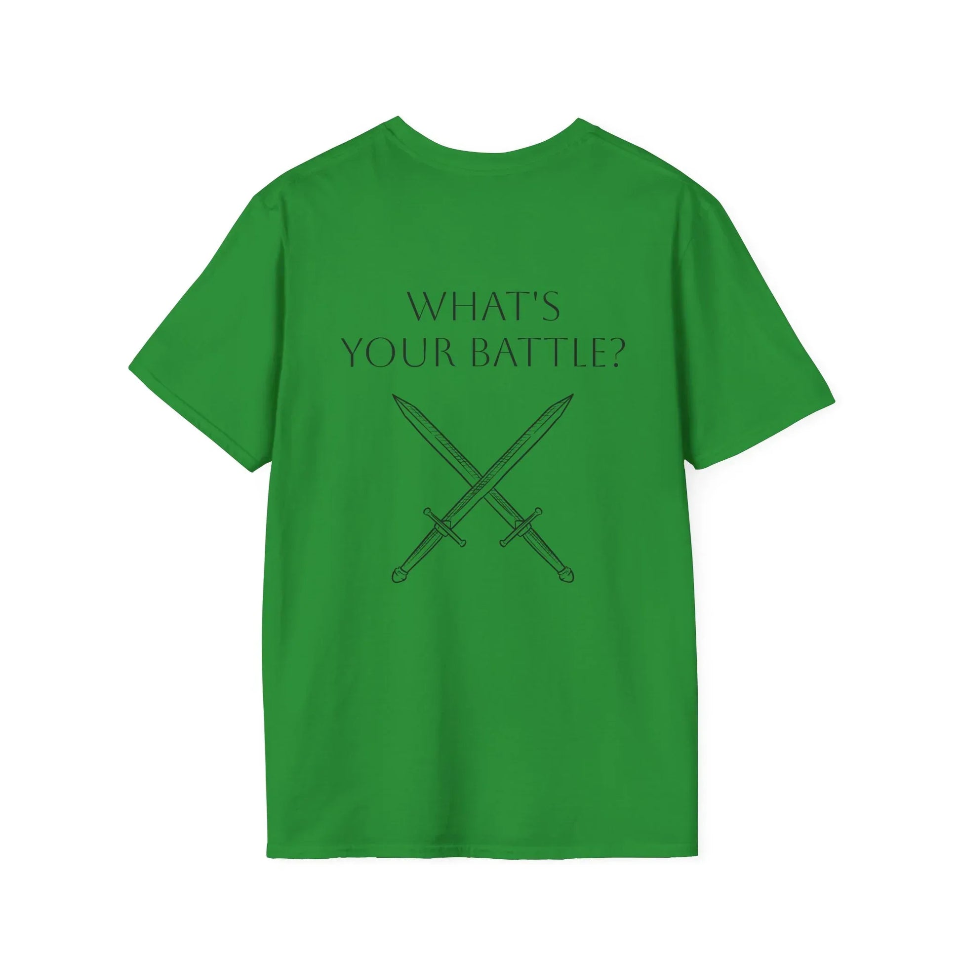 Cancer Warrior Unisex Softstyle T-Shirt - What's Your Battle? - The Dreamer's Bookshop.