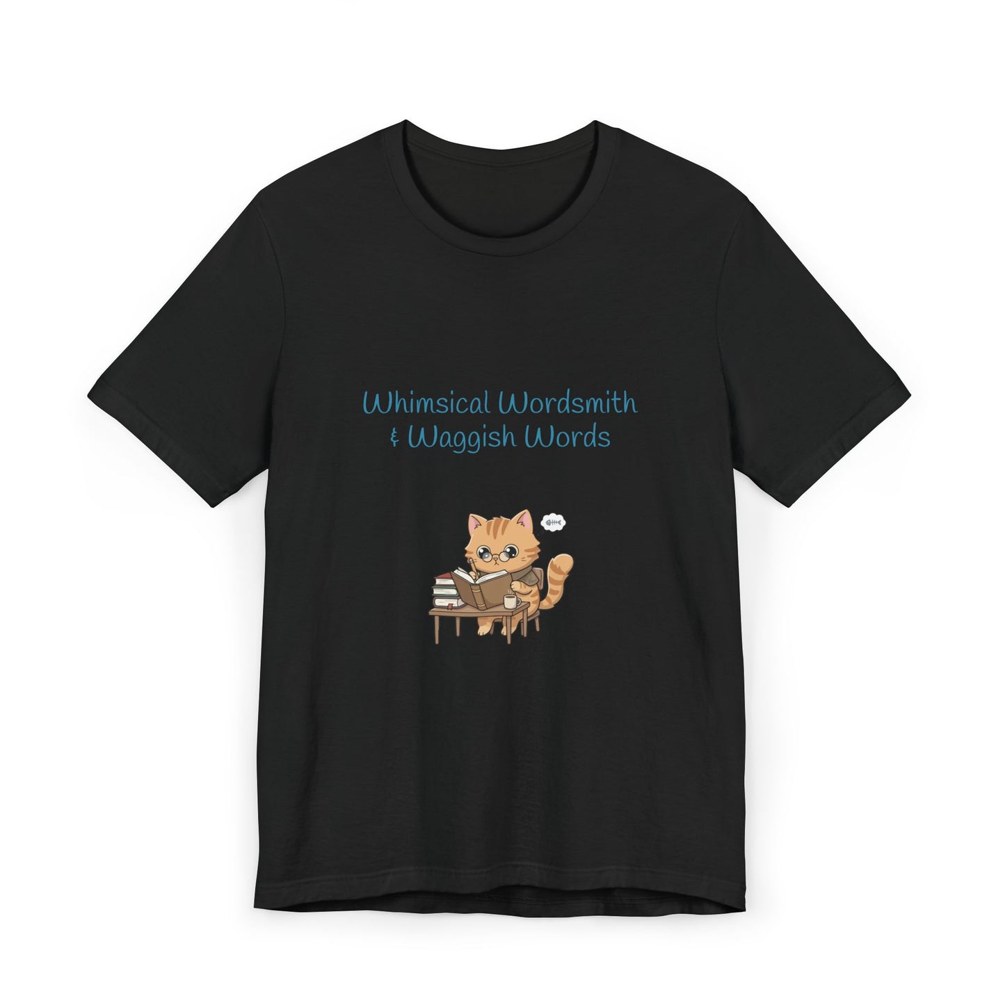 Unisex Jersey T-Shirt - 'Whimsical Wordsmith' Book lovers
