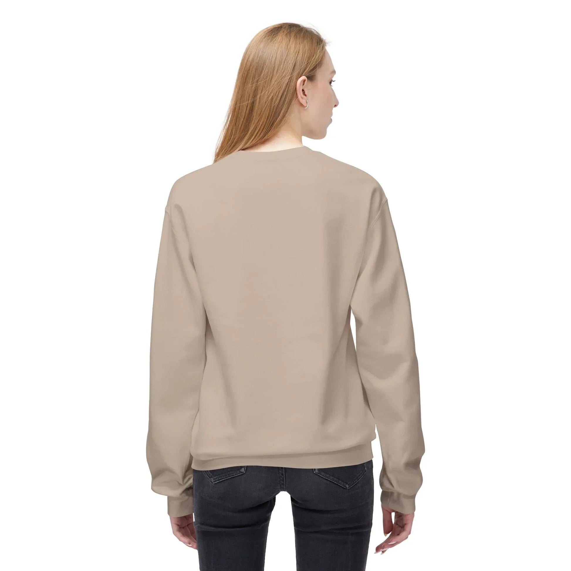 A Merry Little Bookmas - Fleece Crewneck Sweatshirt - Unisex Midweight - The Dreamer's Bookshop.