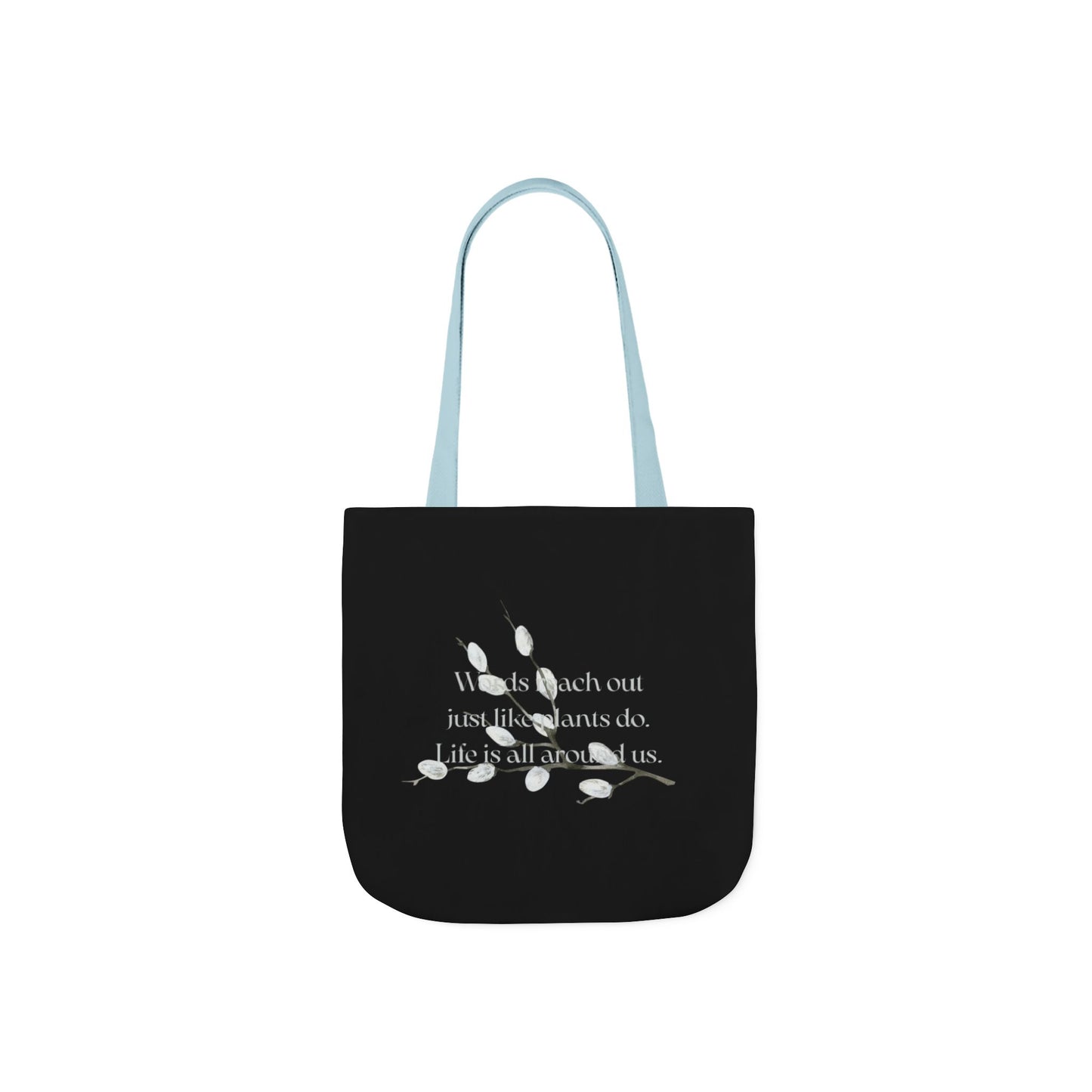 Canvas Tote Bag - "Words Reach Out"