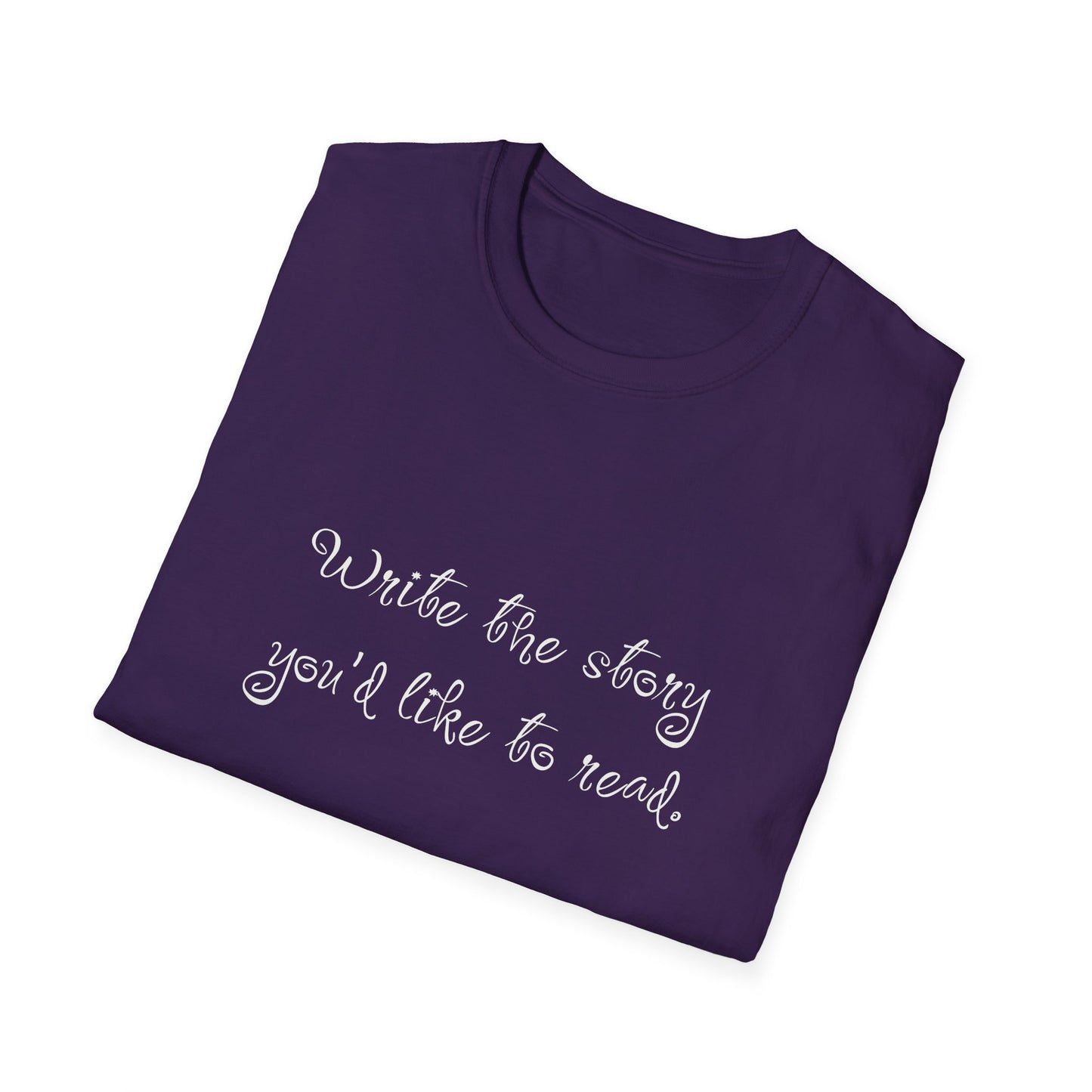 Inspirational Unisex Softstyle T-Shirt - Write the Story