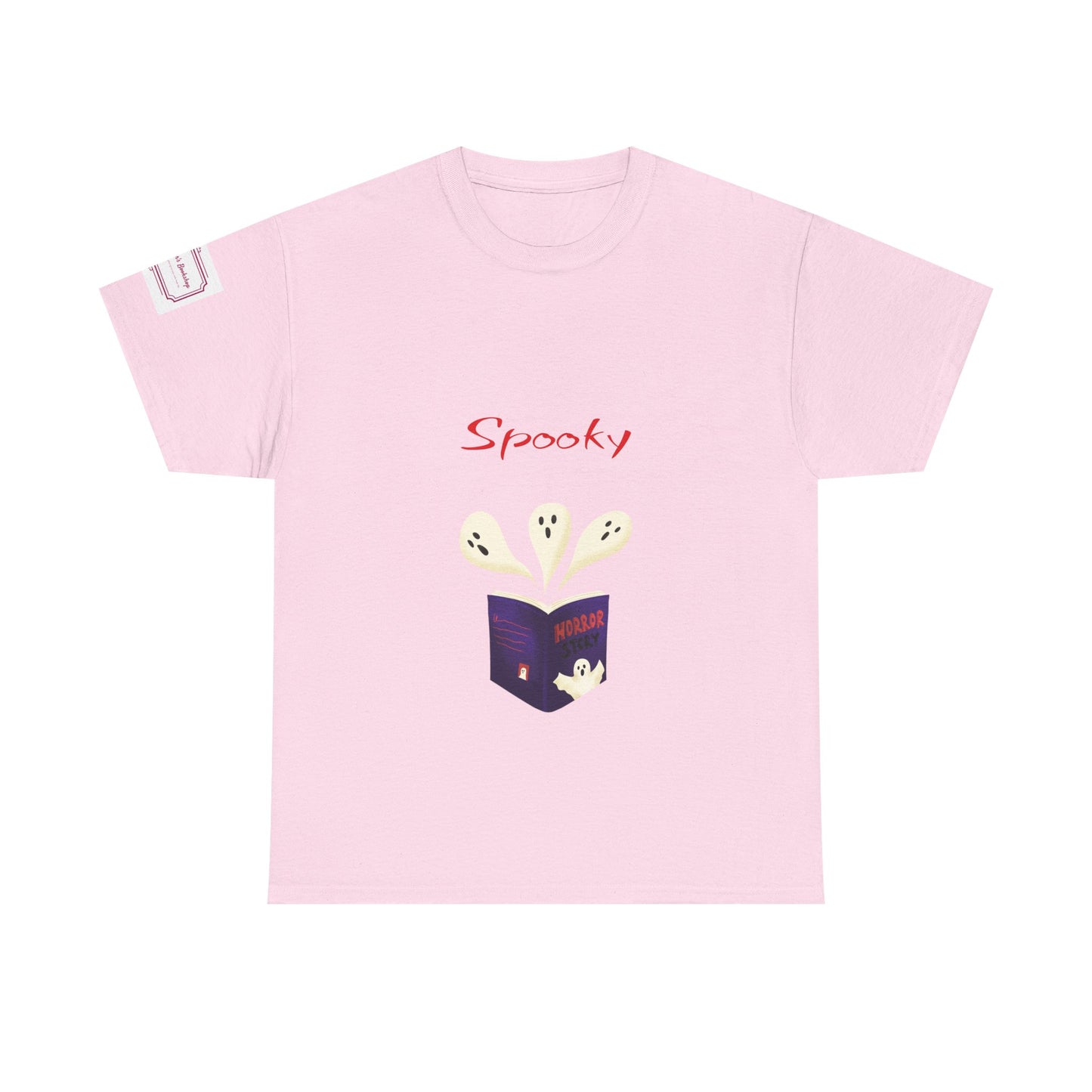UK - Fiction -  Unisex Heavy Cotton Tee - Spooky Books