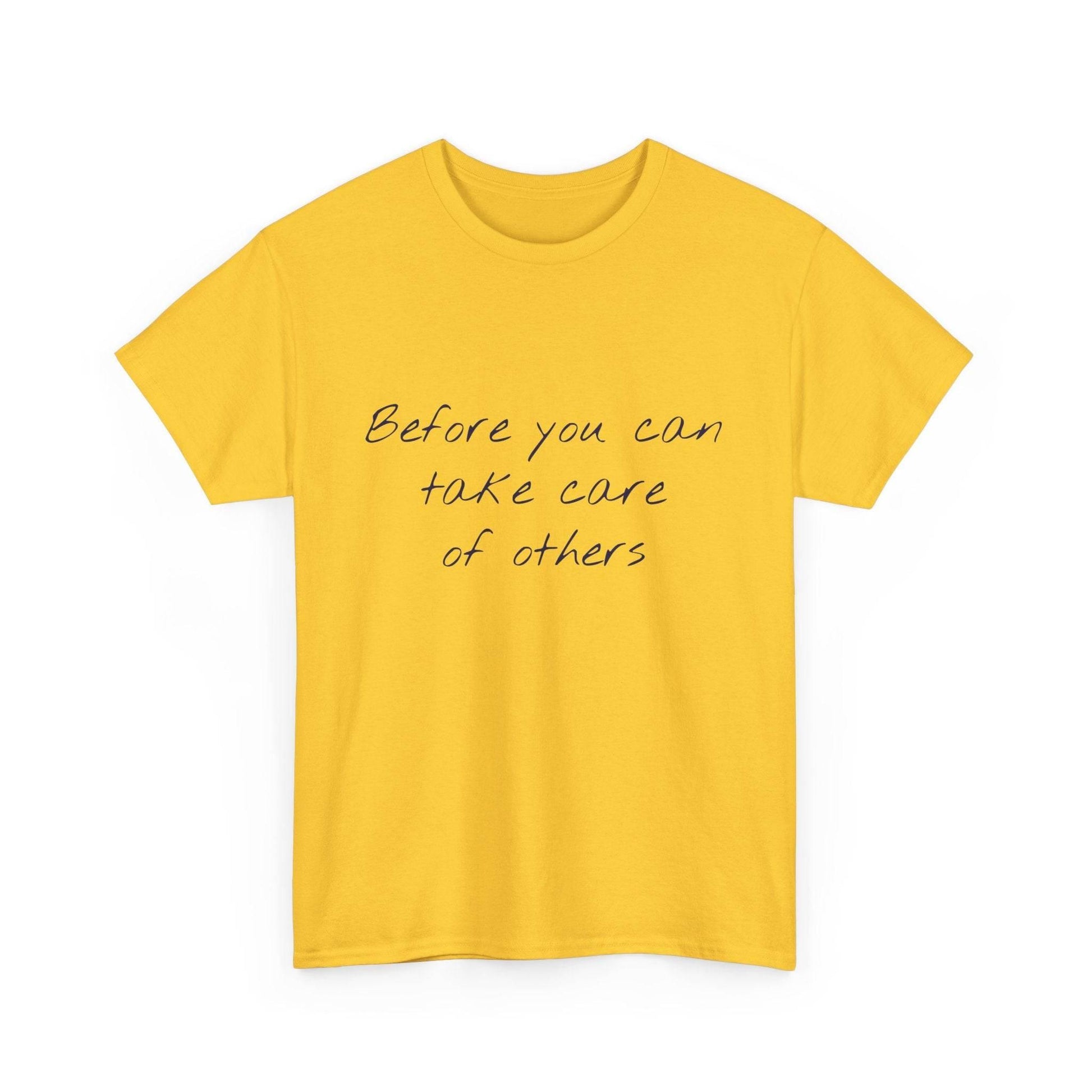 Take Care - Unisex Heavy Cotton Tee - Creative Apparel - The Dreamer's Bookshop.