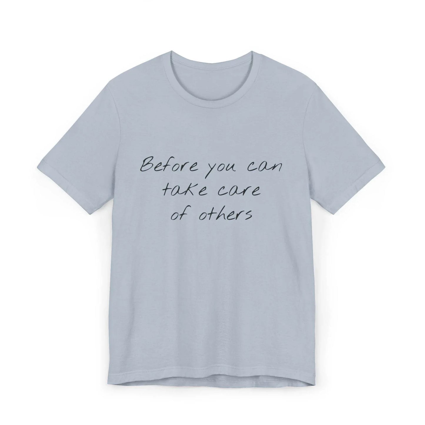 Unisex Jersey T-Shirt - 'Take Care' Inspirational - The Dreamer's Bookshop.