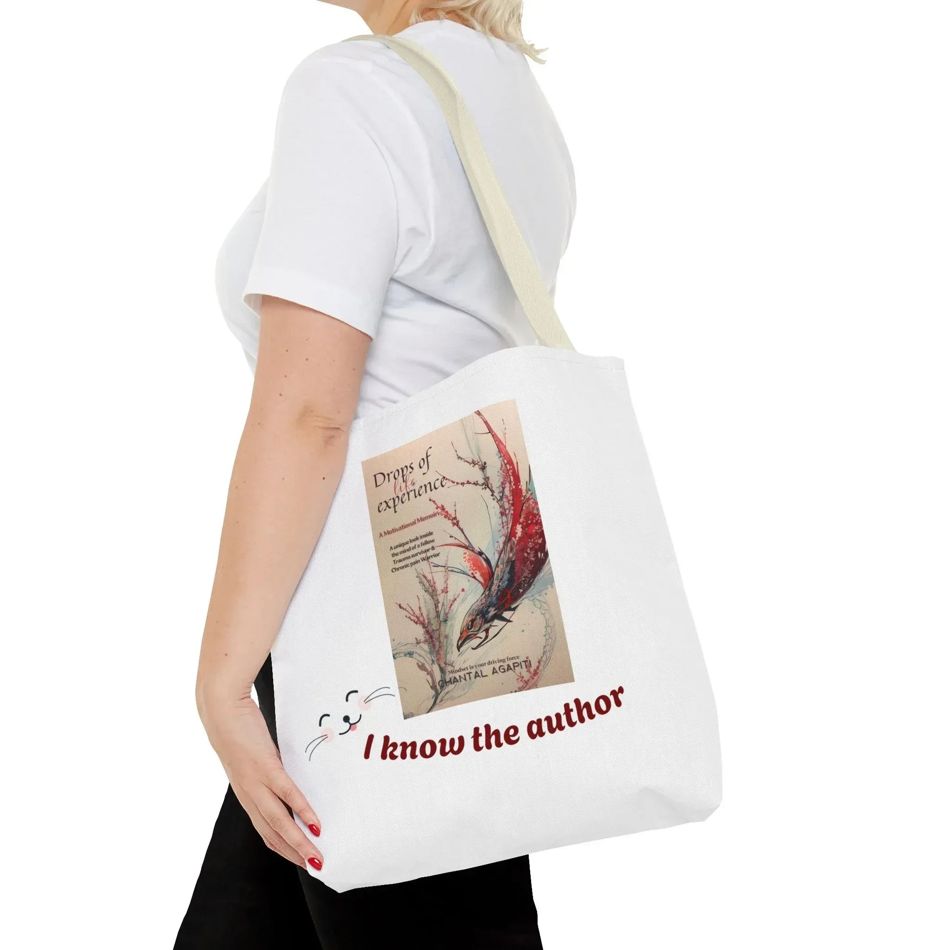 I Know the Author Tote Bag - Cozy Book lovers Design - The Dreamer's Bookshop.