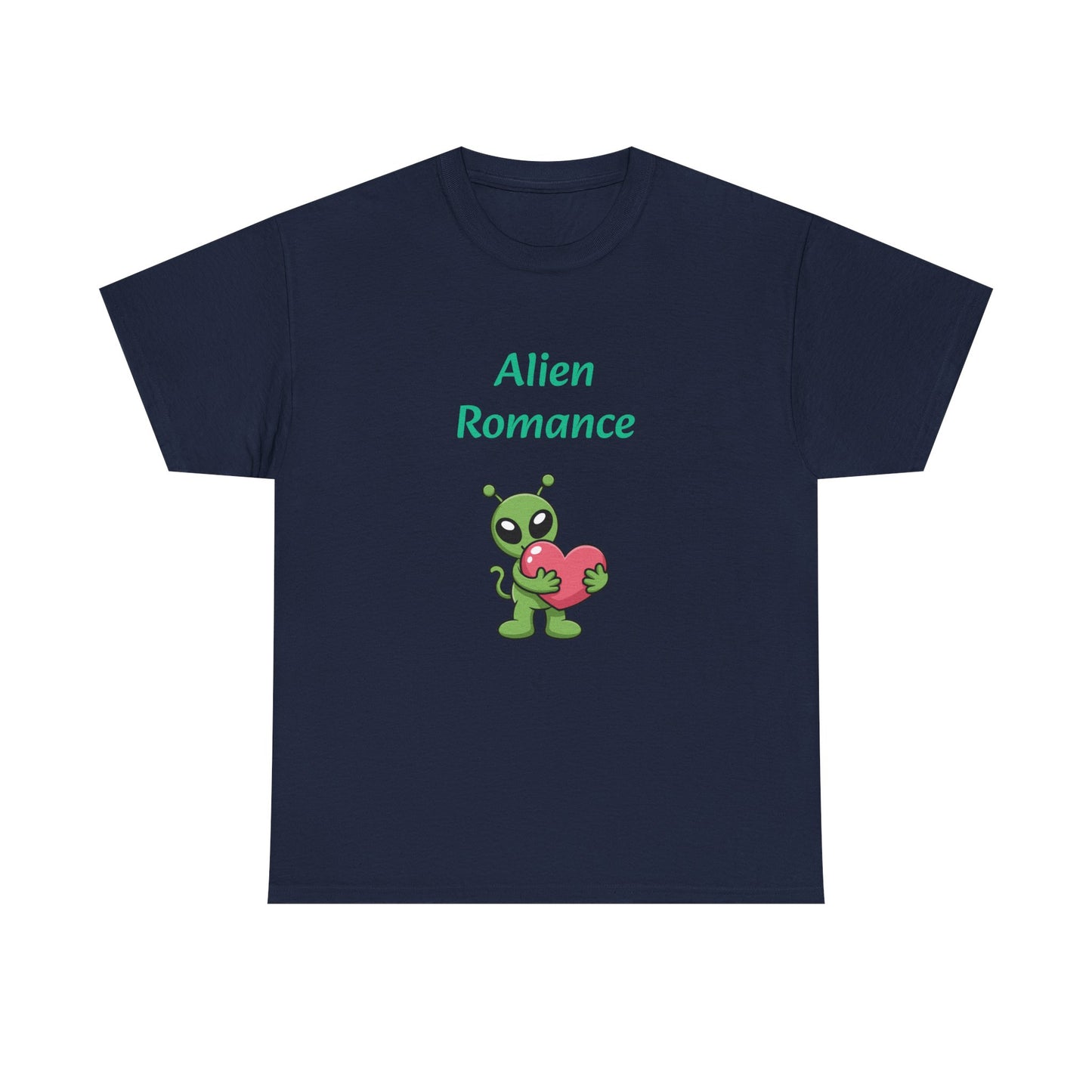 Sci-Fi -  Graphic Tee - Unisex Heavy Cotton T-Shirt Alien Romance Books