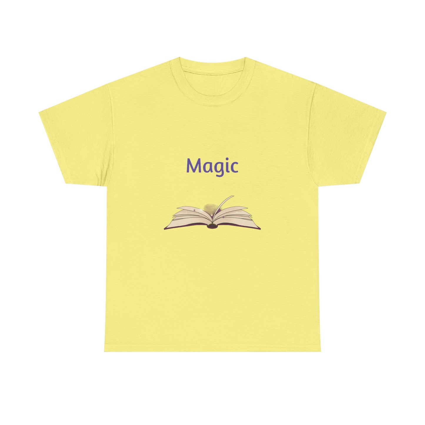Magic -  Graphic Tee - Unisex Heavy Cotton T-Shirt - Fantasy Tales