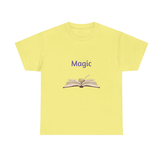 Magic -  Graphic Tee - Unisex Heavy Cotton T-Shirt - Fantasy Tales