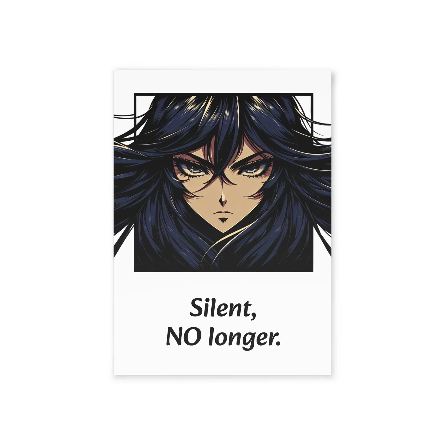 The Dreamer's Bookshop Survivor "Silent, NO longer" Art Print Card - The Dreamer's Bookshop.