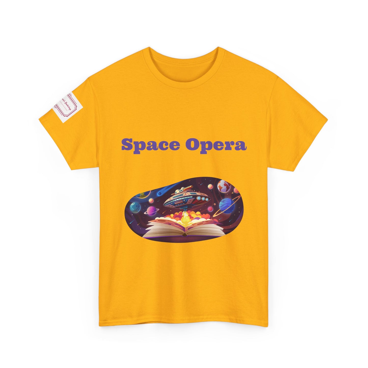 Space Opera -  Unisex Heavy Cotton Tee - Sci-Fi Books